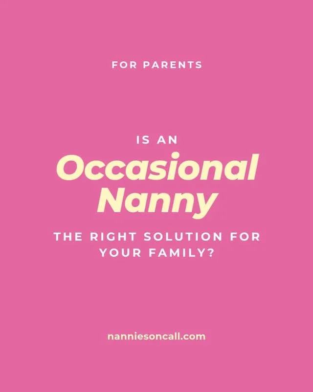 So, what exactly is an occasional nanny? And how do you know if they're the right childcare solution for your family?⁠ 🤔⁠
⁠
Families often wonder whether they need an occasional or regular nanny.⁠
⁠
The answer comes down to your needs and preference