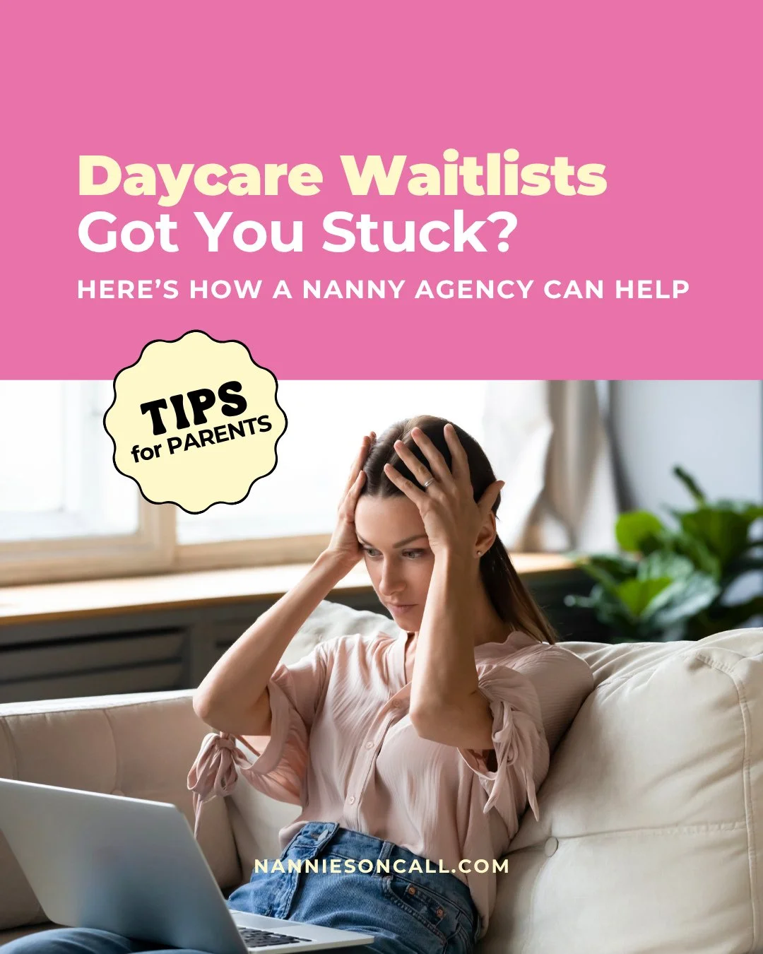 Are you on a daycare waitlist? You&rsquo;re not alone&hellip;⁠
⁠
Canadian parents can be stuck on daycare lists for months, scrambling to juggle work, life, and childcare. 😩⁠
⁠
That&rsquo;s where we come in. ✨⁠
⁠
👶 Need a trusted babysitter for a w
