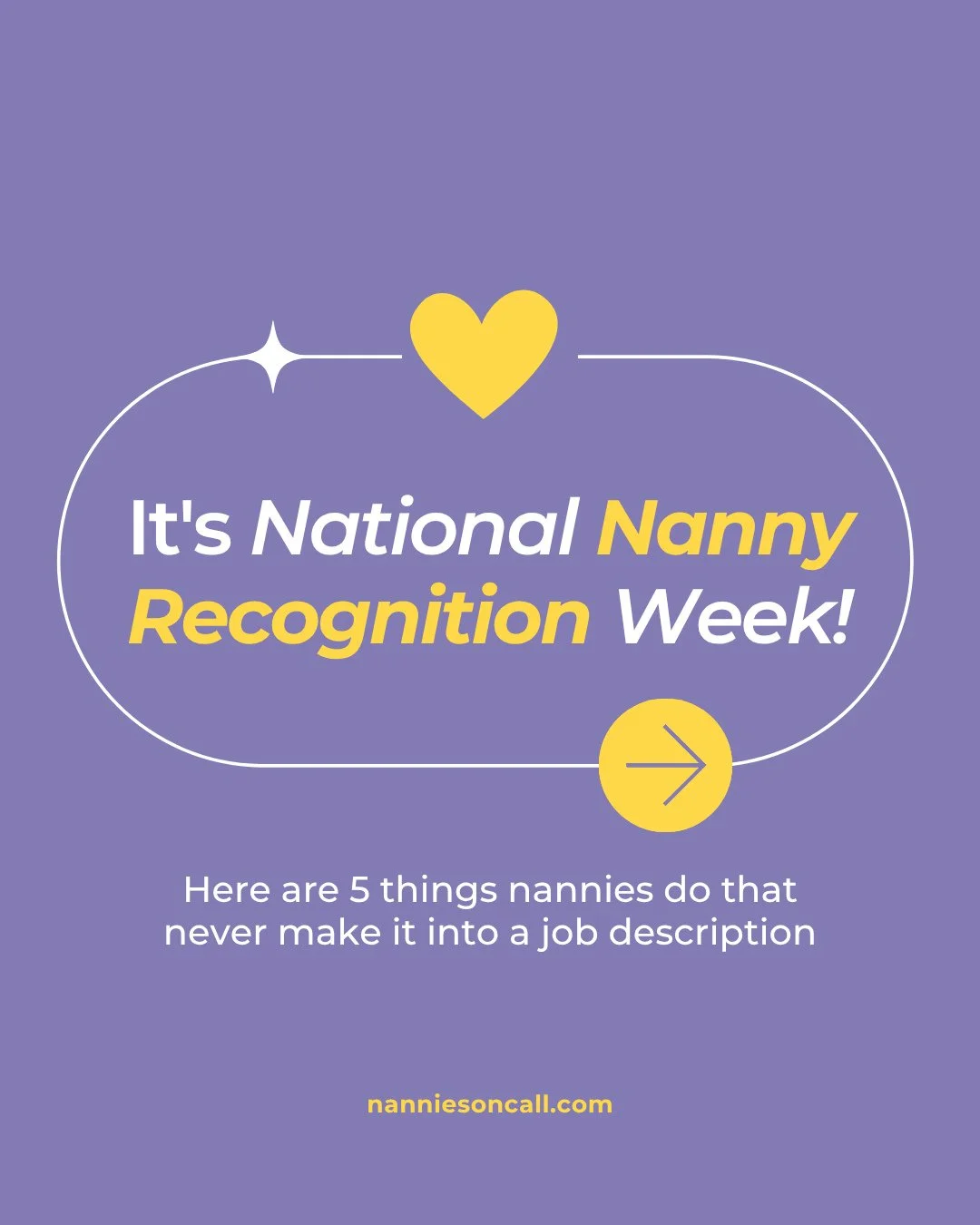 It's National Nanny Recognition Week, and we wanted to take a minute to say what doesn't get said enough: the work you do matters, even on the days it feels invisible.⁠
⁠
👉🏼 Swipe through for a few of the small, unglamorous, absolutely essential th