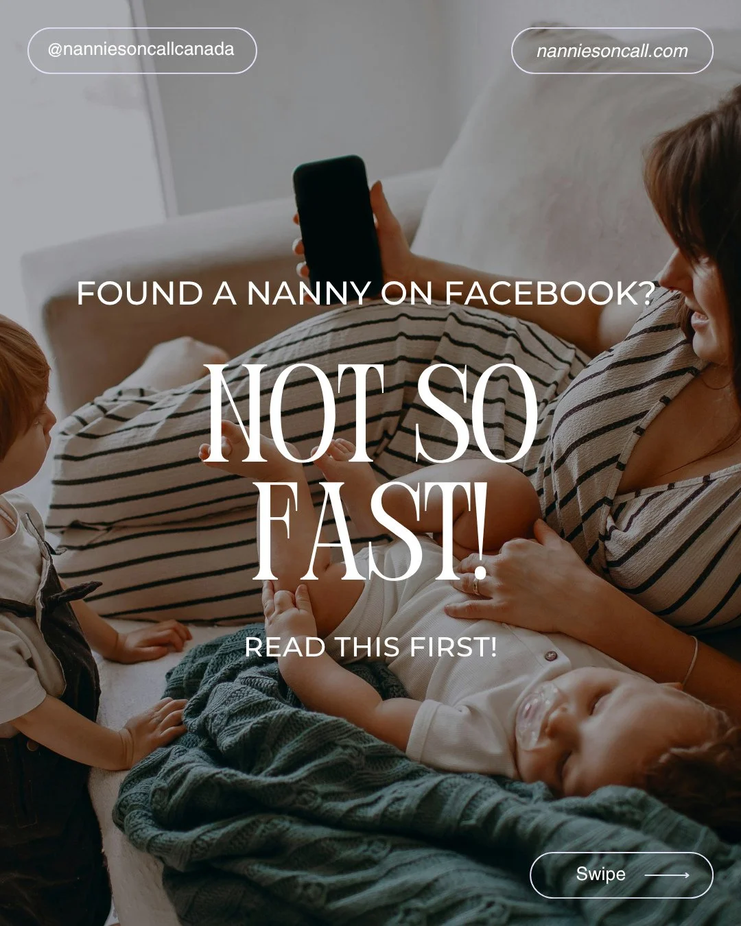🤔 Facebook groups vs. a professional agency.⁠
⁠
In this post, we break down the key differences to help you make the best choice for your little ones. ❤️⁠
⁠
👉🏼 From background checks to backup sitters, swipe through this post to see why peace of m