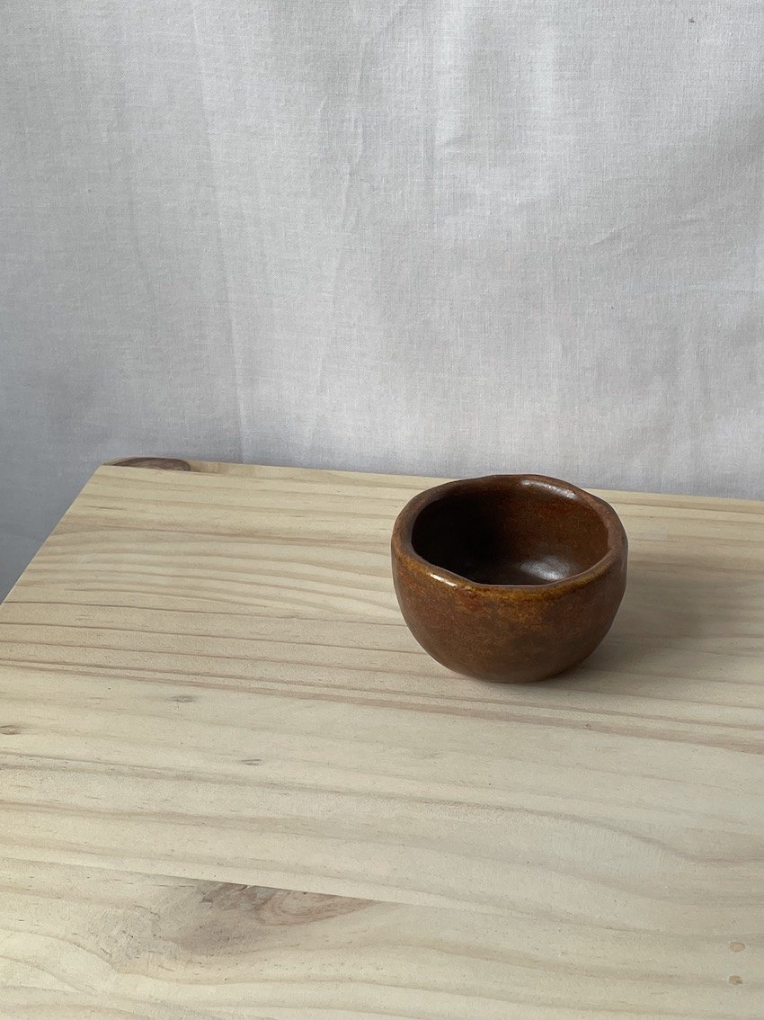 Chunky mini bowl rust