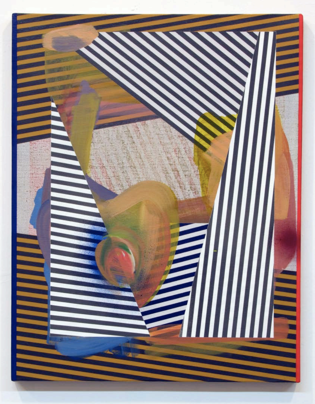 Jeffrey Gibson
Runaway
2010
acrylic, oil & spray on linen
16.5 x 21 inches (42 x 53cm)