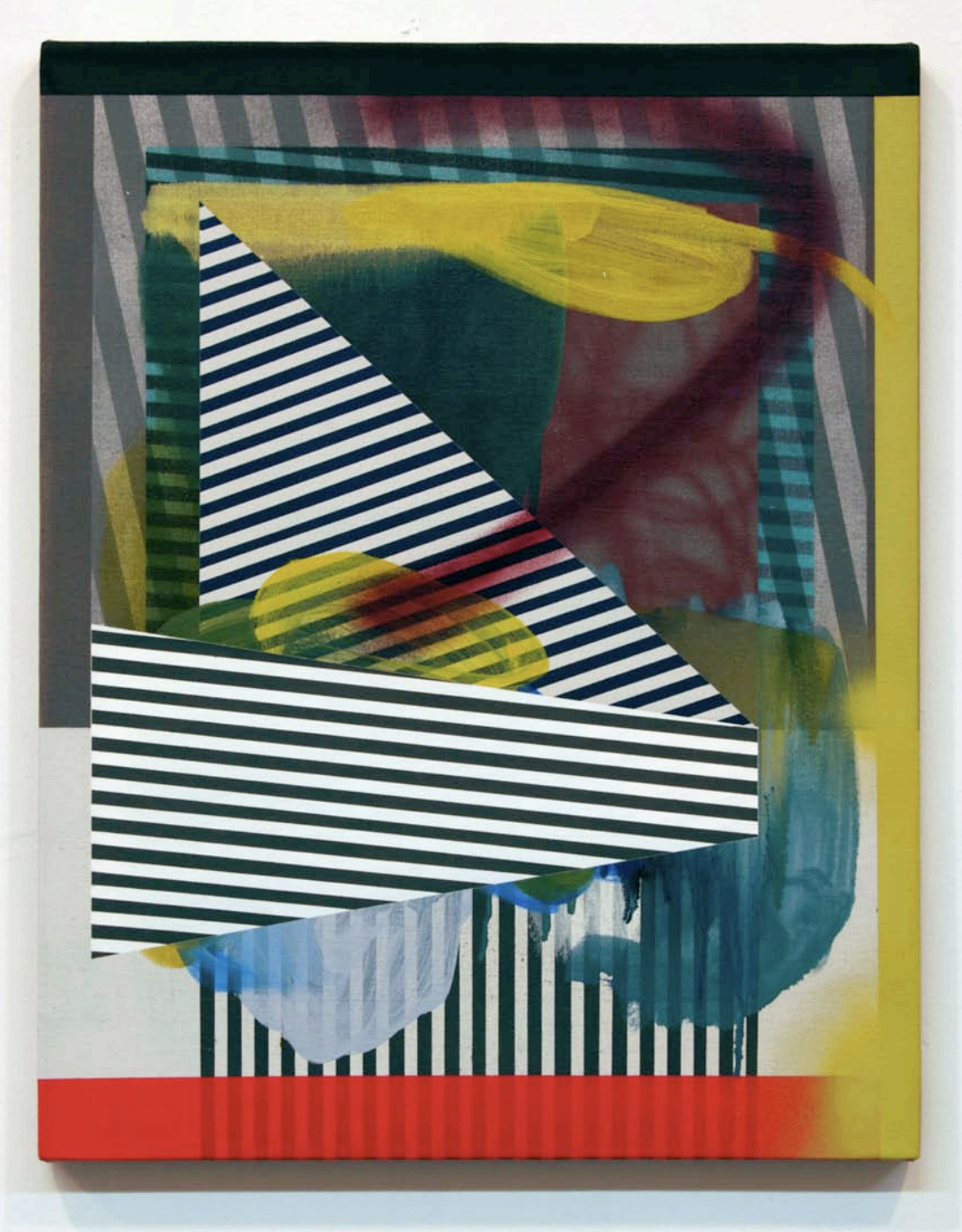 Jeffrey Gibson
Envelope
2010
acrylic, oil & spray on linen
16.5 x 21 inches (42 x 53cm)