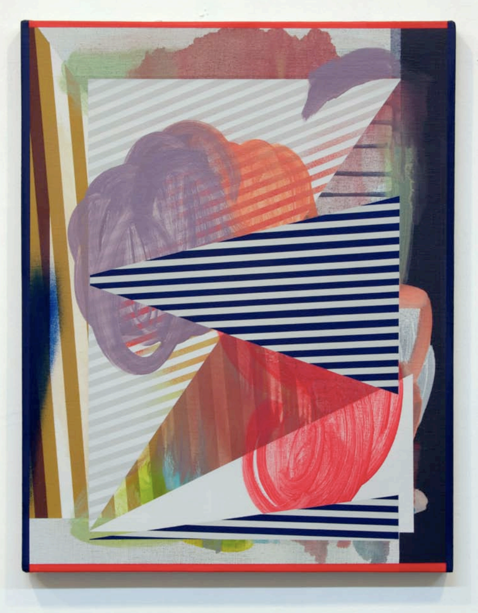 Jeffrey Gibson
Backward Vision
2010
acrylic, oil & spray on linen
16.5 x 21 inches (42 x 53cm)
MFA, Boston