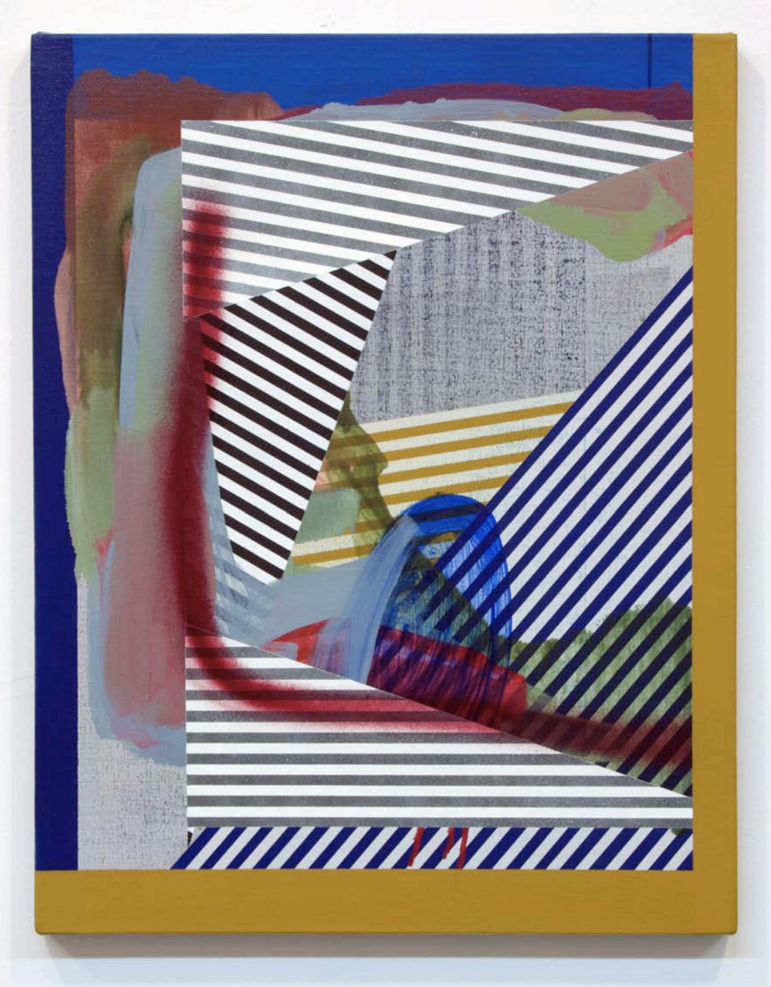 Jeffrey Gibson
Edge
2010
acrylic, oil & spray on linen
16.5 x 21 inches (42 x 53cm)