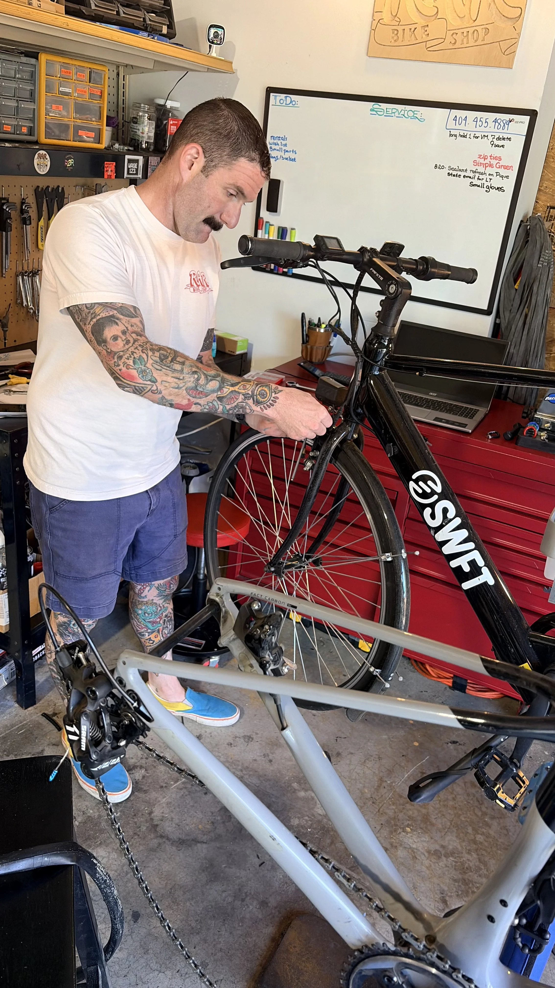 Bike Maintenance Clinic with Andrew