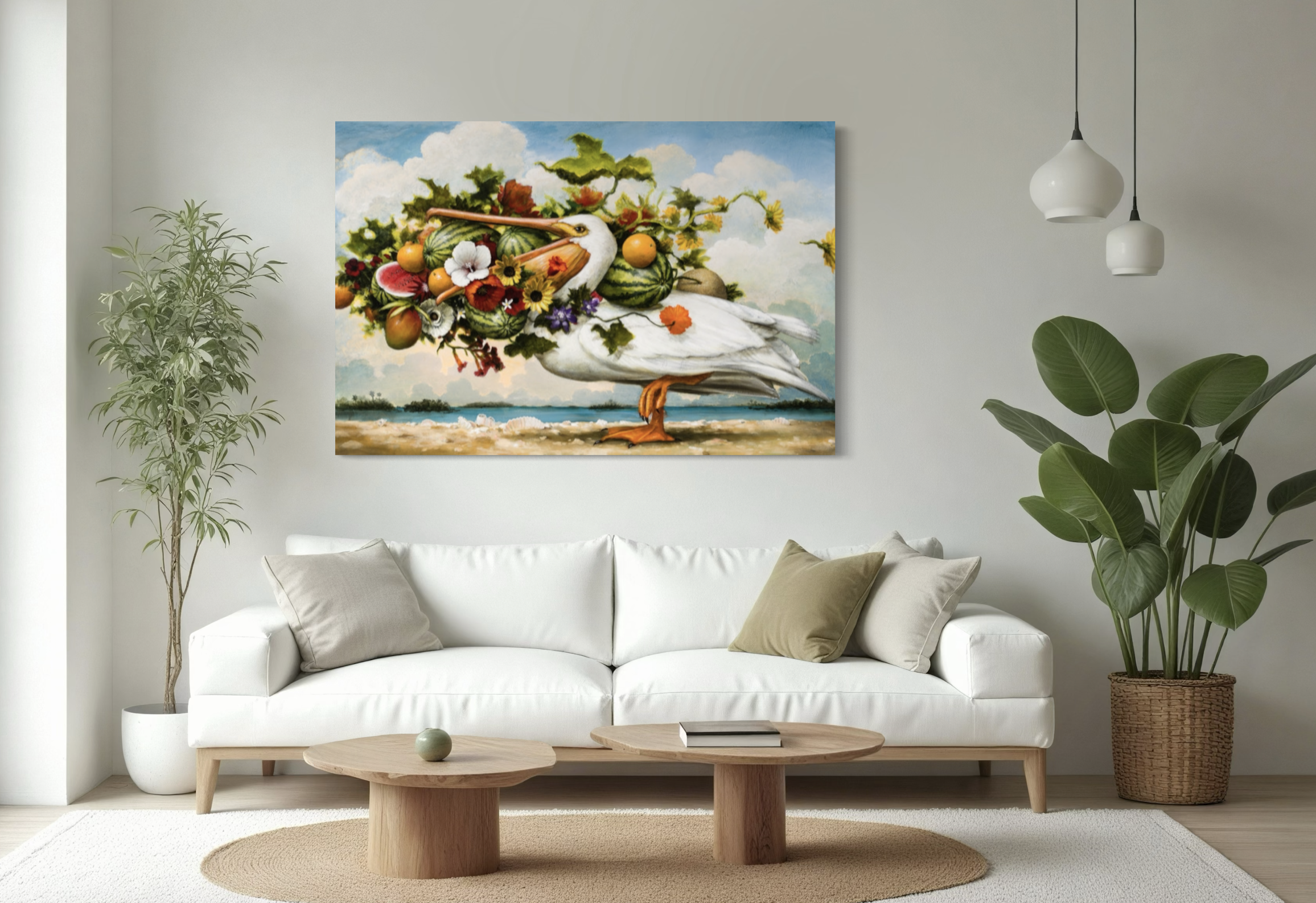 Painting by artist Kevin Sloan at Gardner Colby Gallery in Naples Florida.