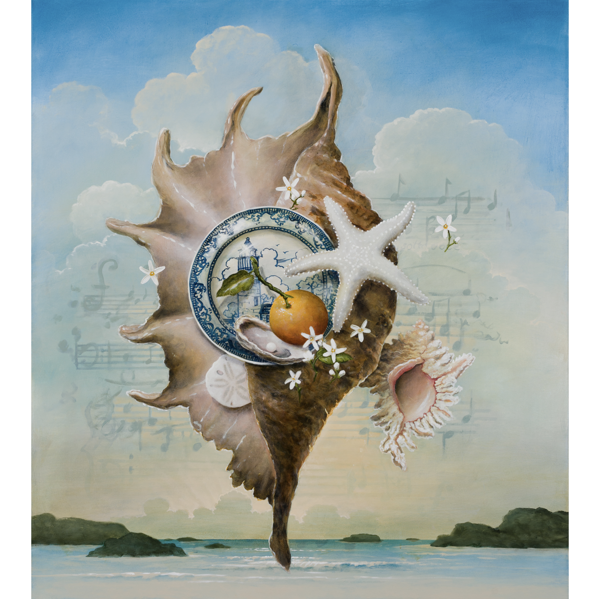 Painting by artist Kevin Sloan at Gardner Colby Gallery, a premier fine art gallery in Naples Florida, representing a curated collection of contemporary American artists.