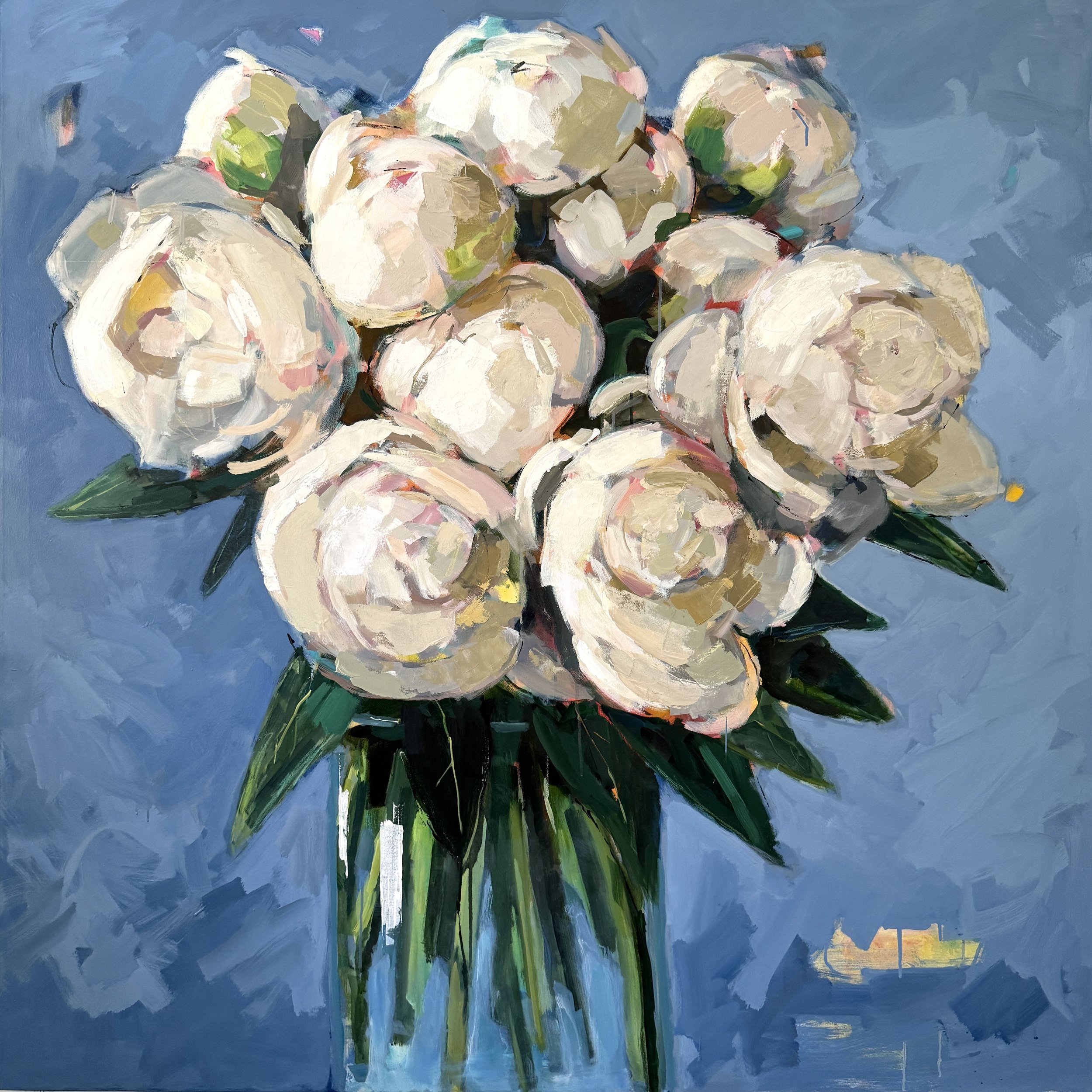 Not a Wall Flower (60x60")