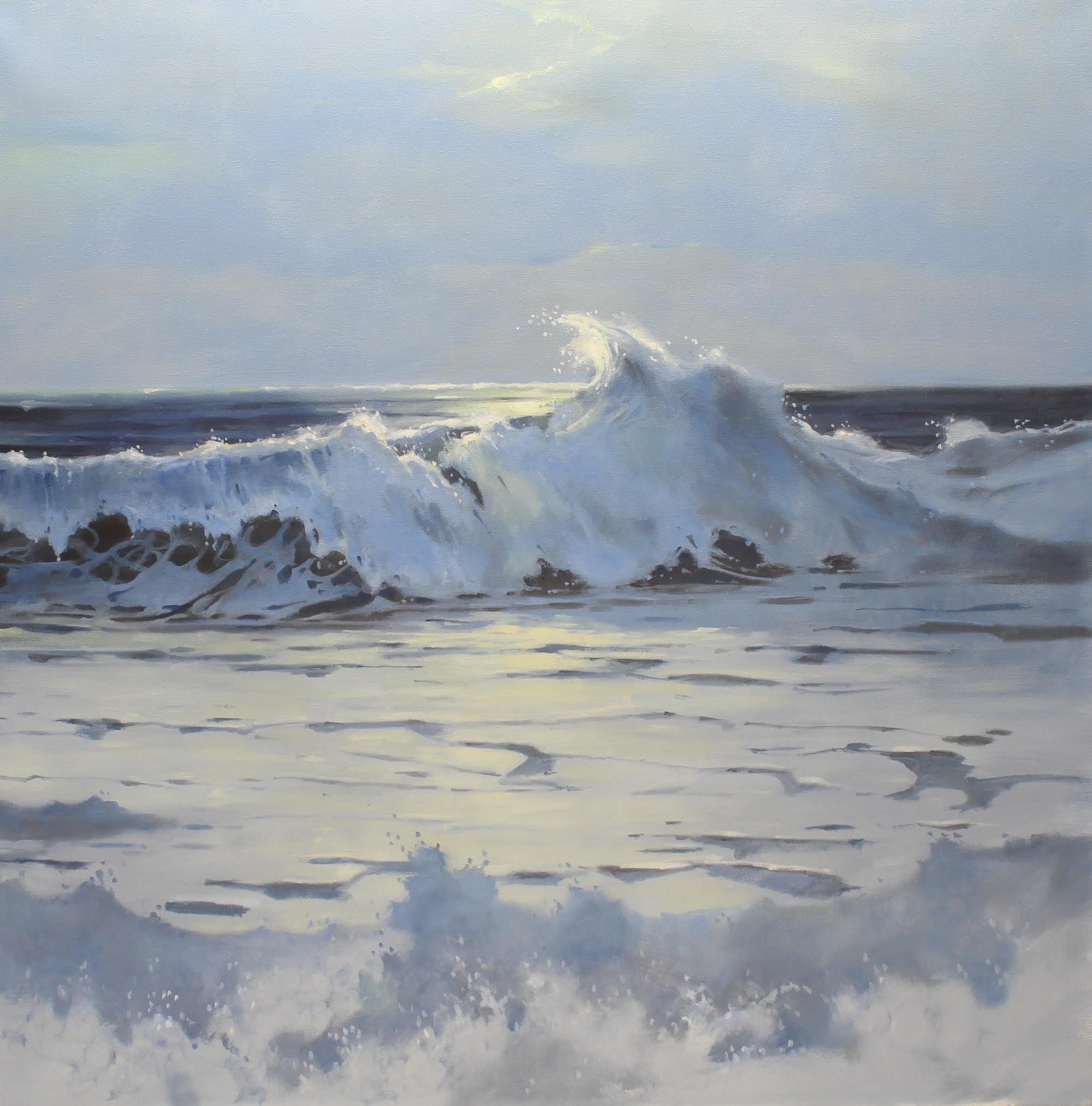 Painting by artist Richard Johnson at Gardner Colby Gallery in Naples Florida.