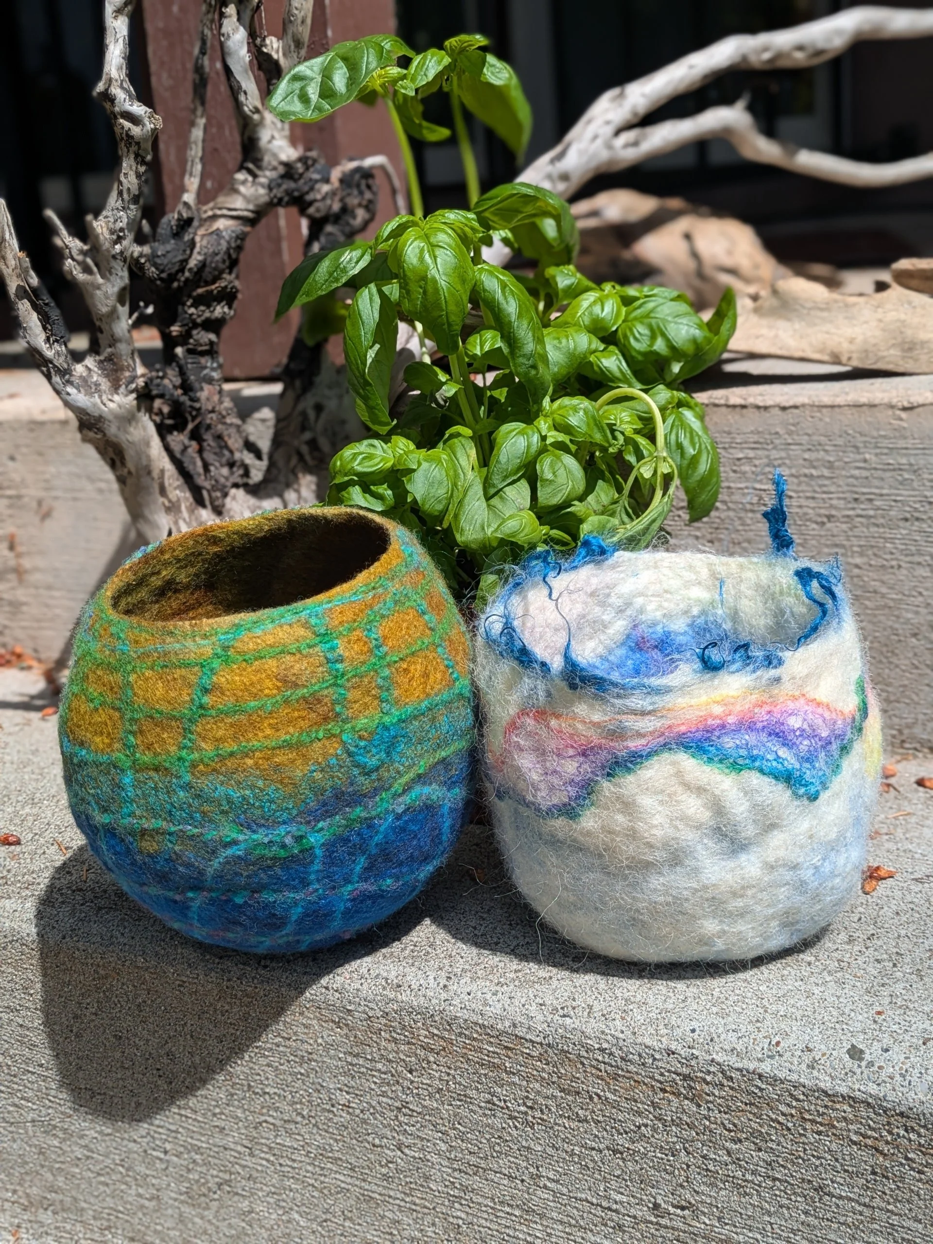 felted vessels
