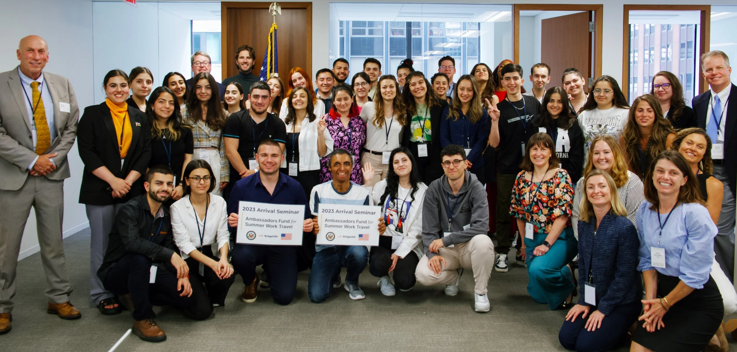 In 2023, through the partnership with the U.S. Embassy in Greece, we diversified the list of our scholarship partners and welcomed the first-ever cohort of scholarship recipients from Greece.