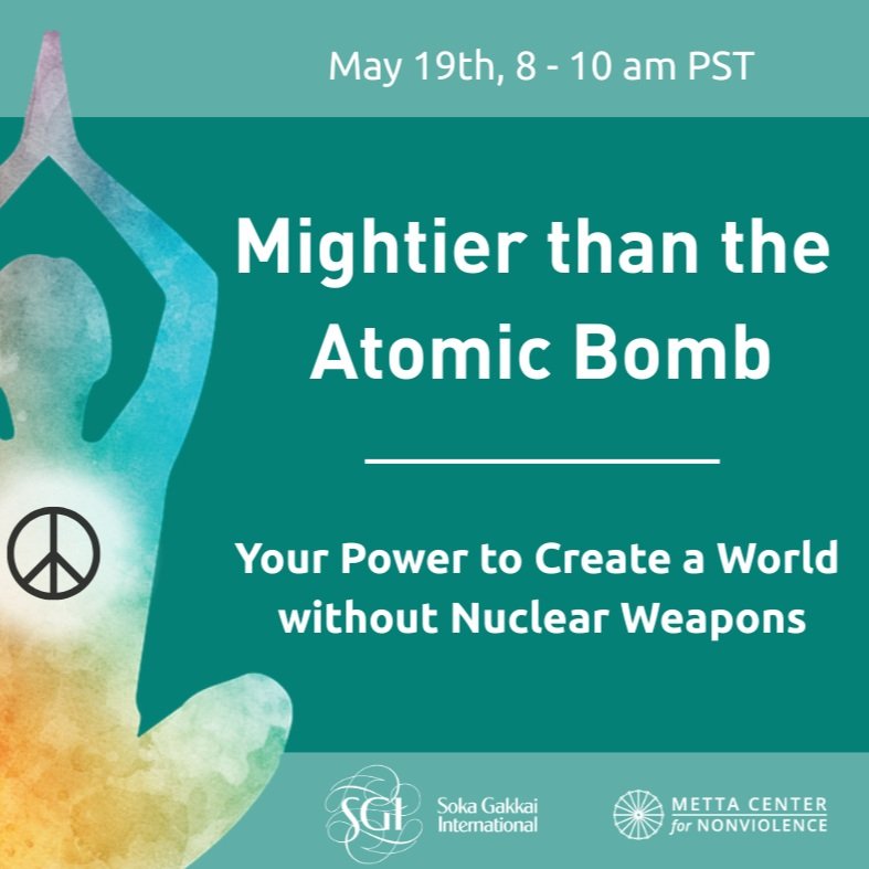 Mightier than the Atomic Bomb: Your Power to Create a World without Nuclear Weapons
