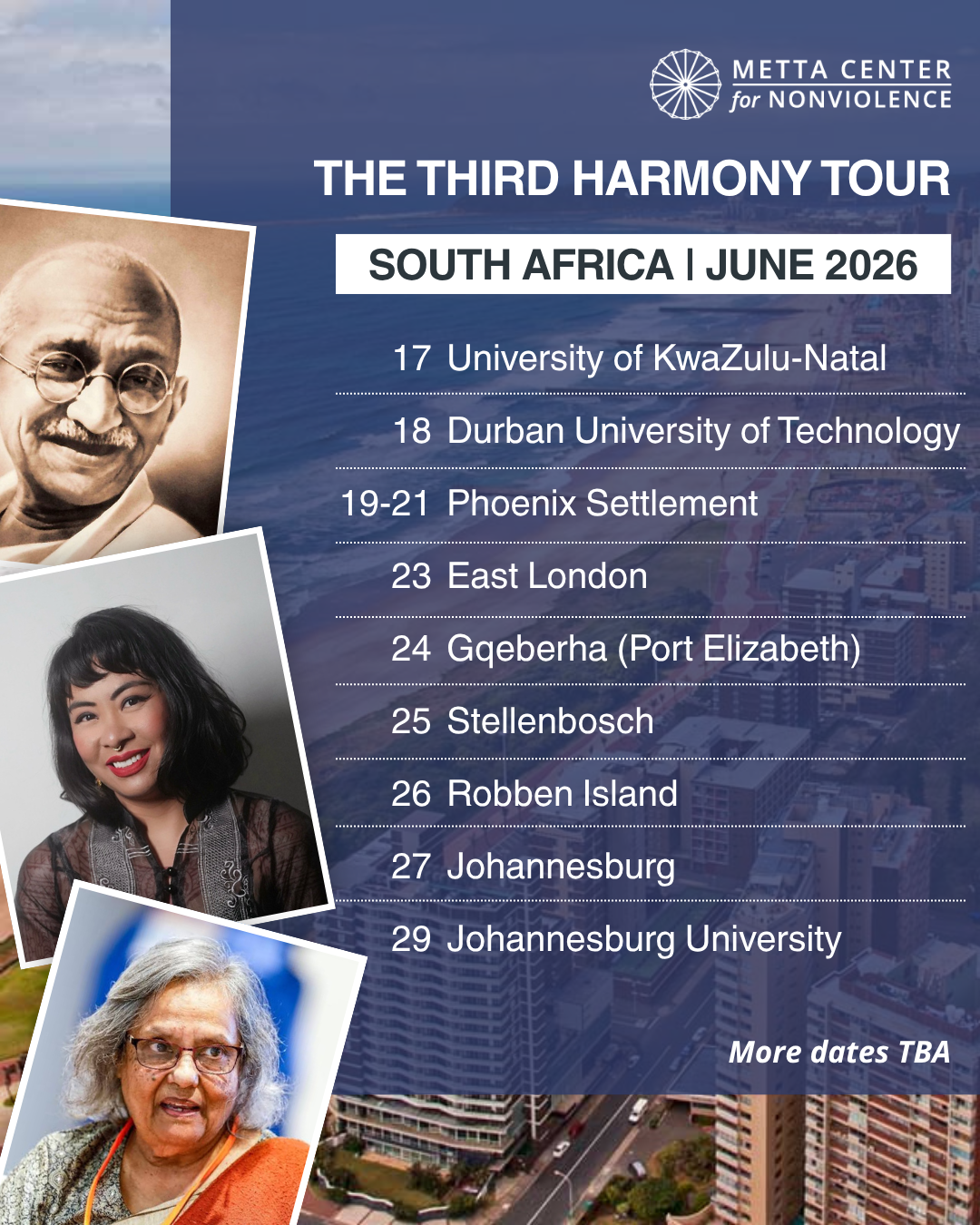 A reunion in South Africa for two Metta Board Members