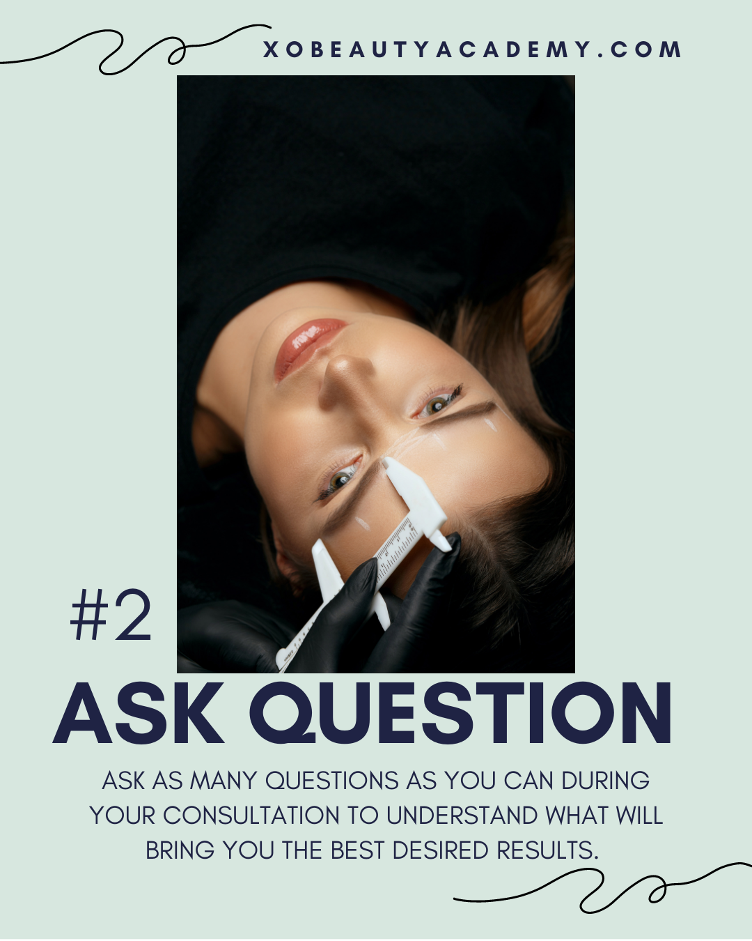 Get ready for the perfect brows! Here are the 3 simple steps to prepare for your brow lamination session at XO Beauty Academy