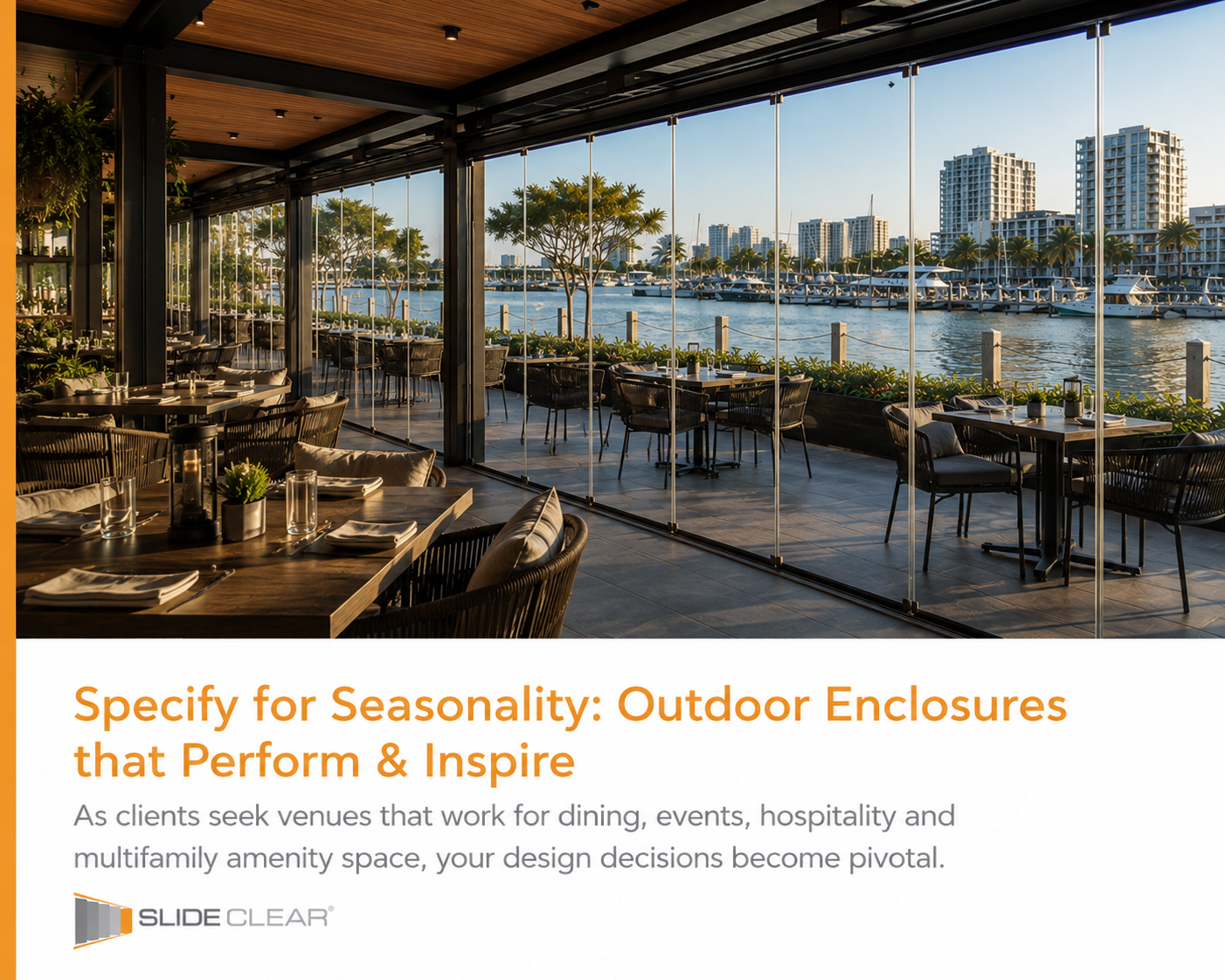 Design Beyond Walls: How operable glass enclosures redefine outdoor space.