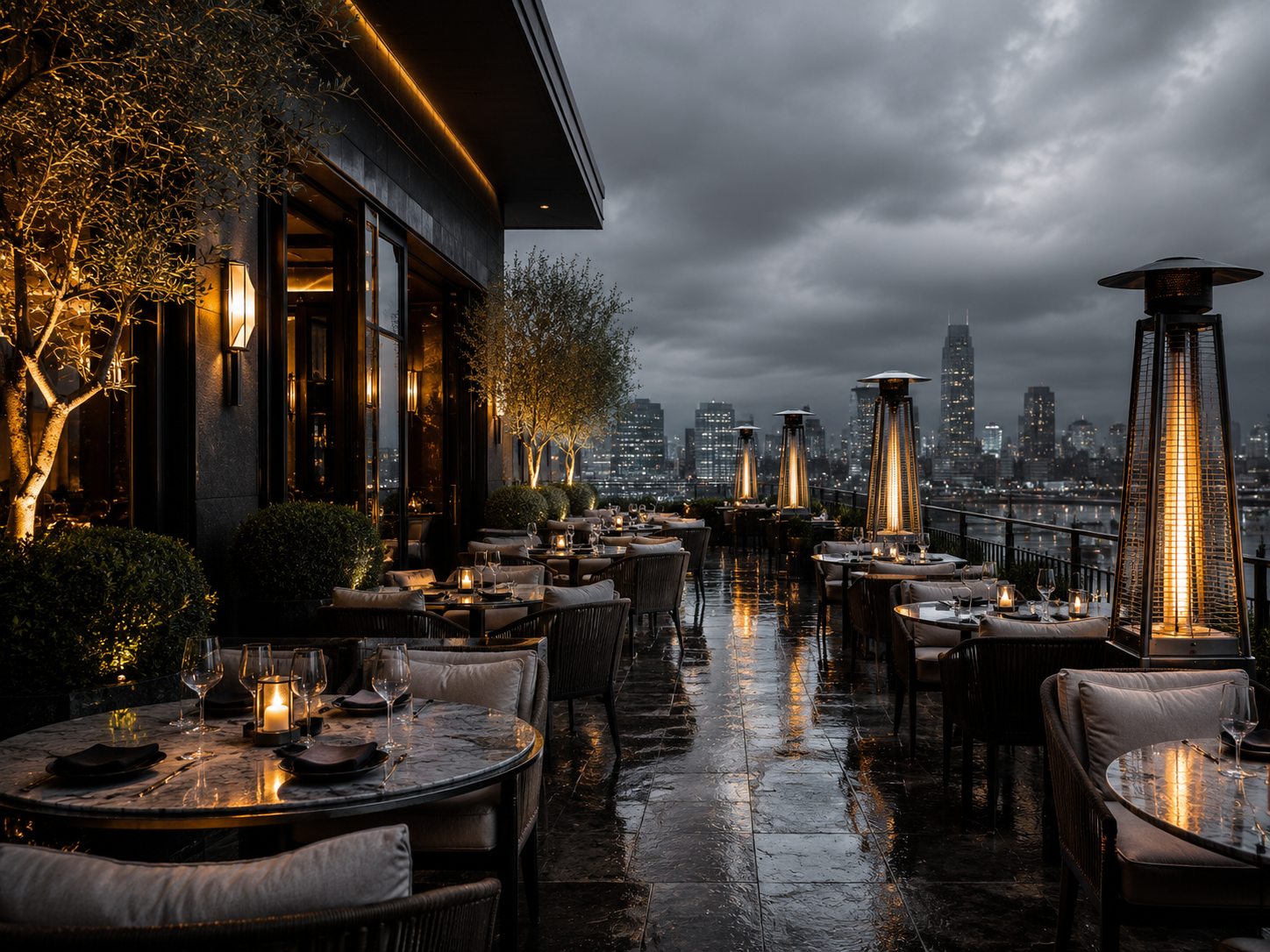 Beautiful patio. Unrealized revenue.