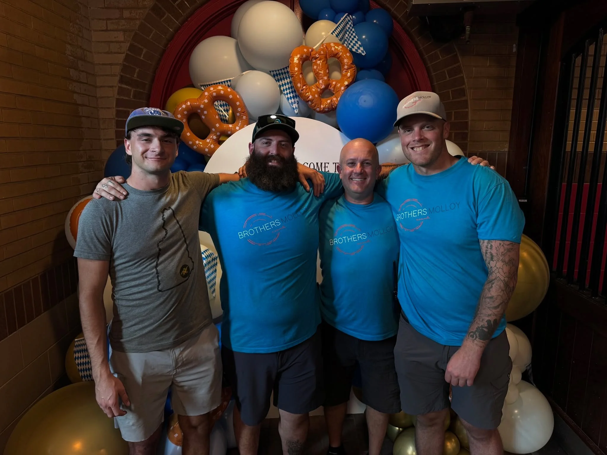 Kicking off Oktoberfest Weekend alongside our friends at The Biergarten, Merrimack 🍻🥨 Three days of German beer, Bavarian bites, live music, and a few friendly competitions! We’re taking, stein relays, barrel races, nail hammering, dachshund