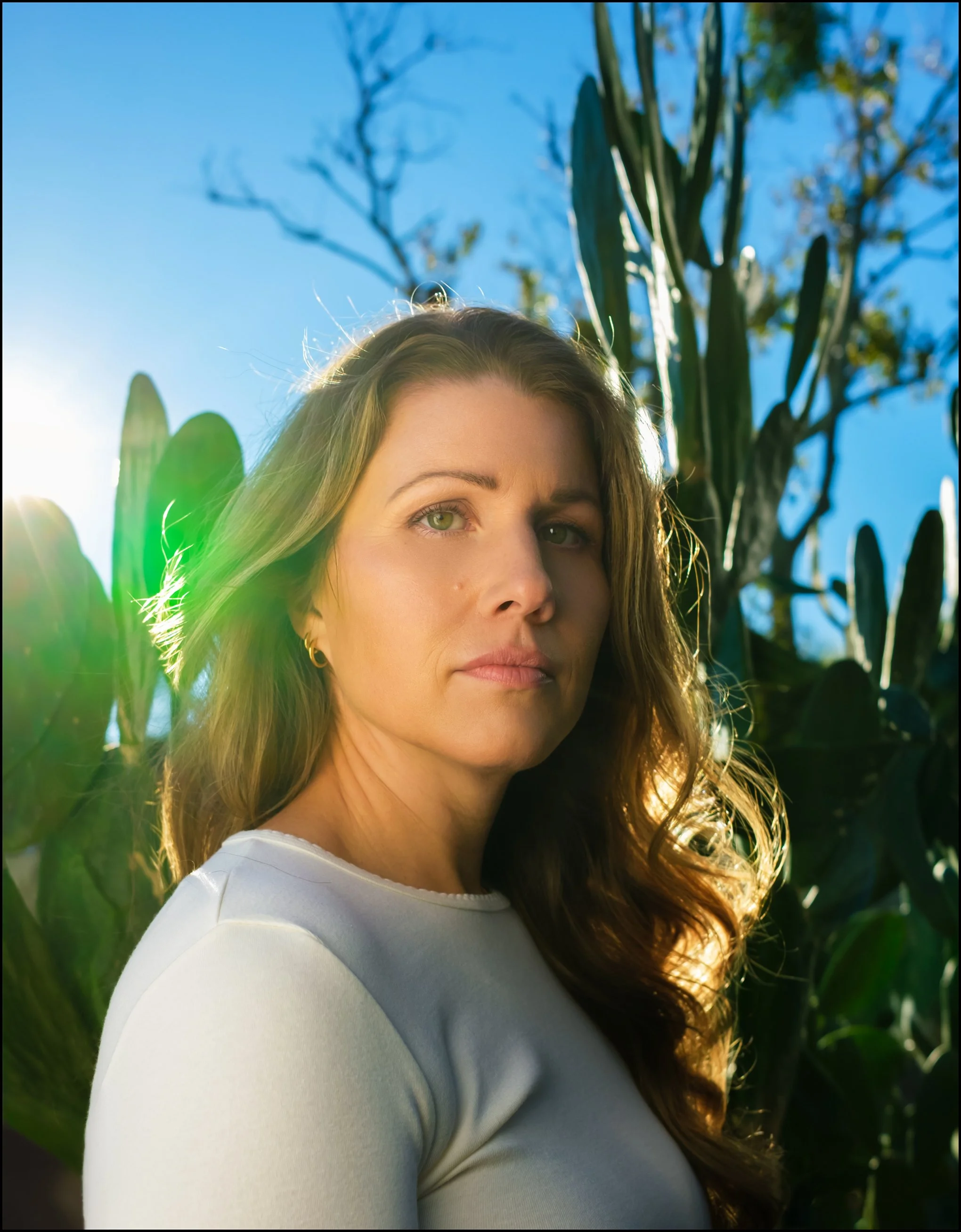 Portraits of artist Jennifer Lail - Jacksonville, Florida. Photographed by Toni Smailagić