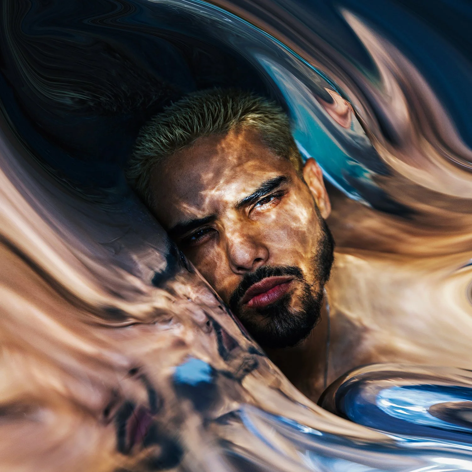 Portrait of music artist DVID - Jacksonville, Florida. Photographed by Toni Smailagić