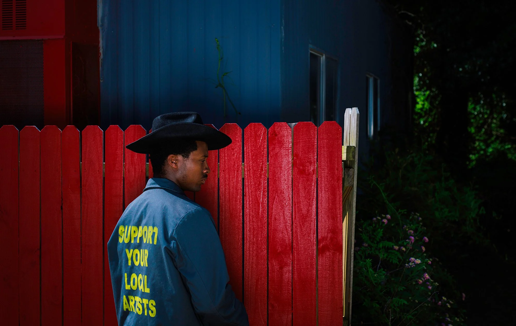 Portrait of artist Jarett Walker - Jacksonville, Florida. Photographed by Toni Smailagić