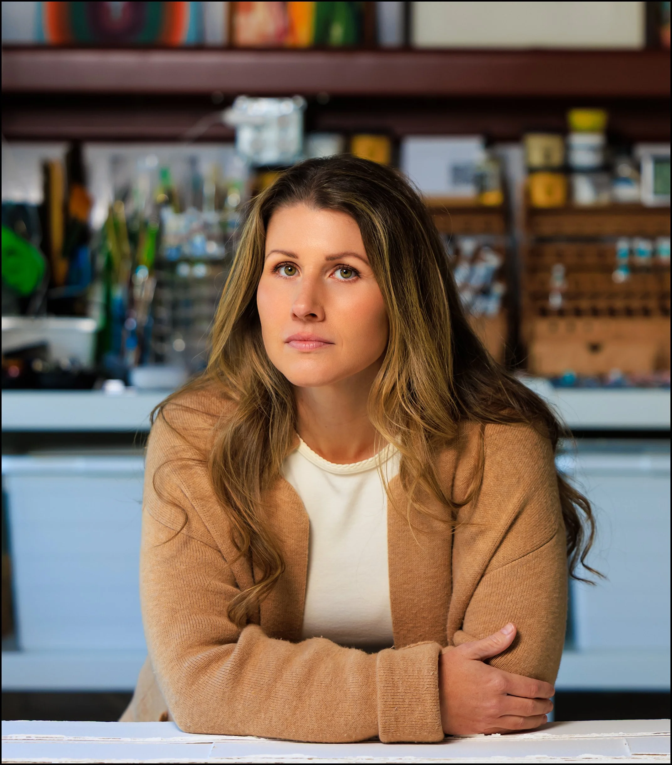 Portraits of artist Jennifer Lail - Jacksonville, Florida. Photographed by Toni Smailagić