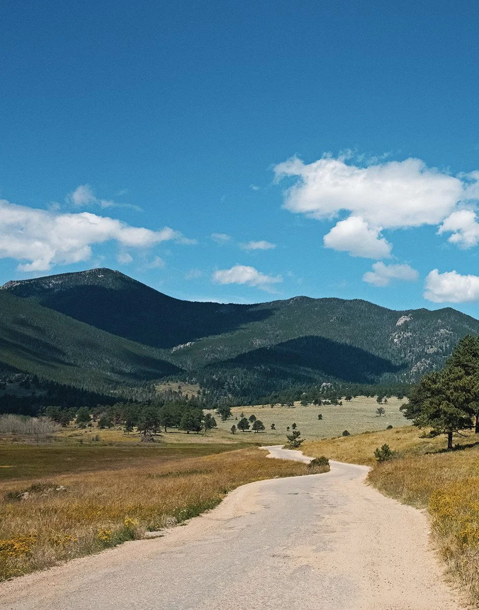 Pastel colors of Boulder Colorado near Rocky Mountains photographed by art travel photographer Toni Smailagic