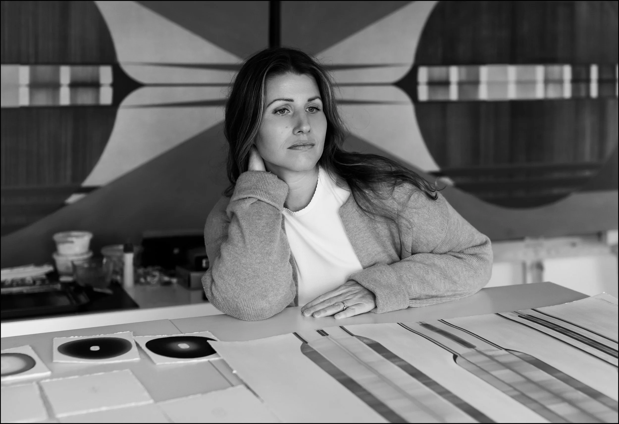 Portraits of artist Jennifer Lail - Jacksonville, Florida. Photographed by Toni Smailagić