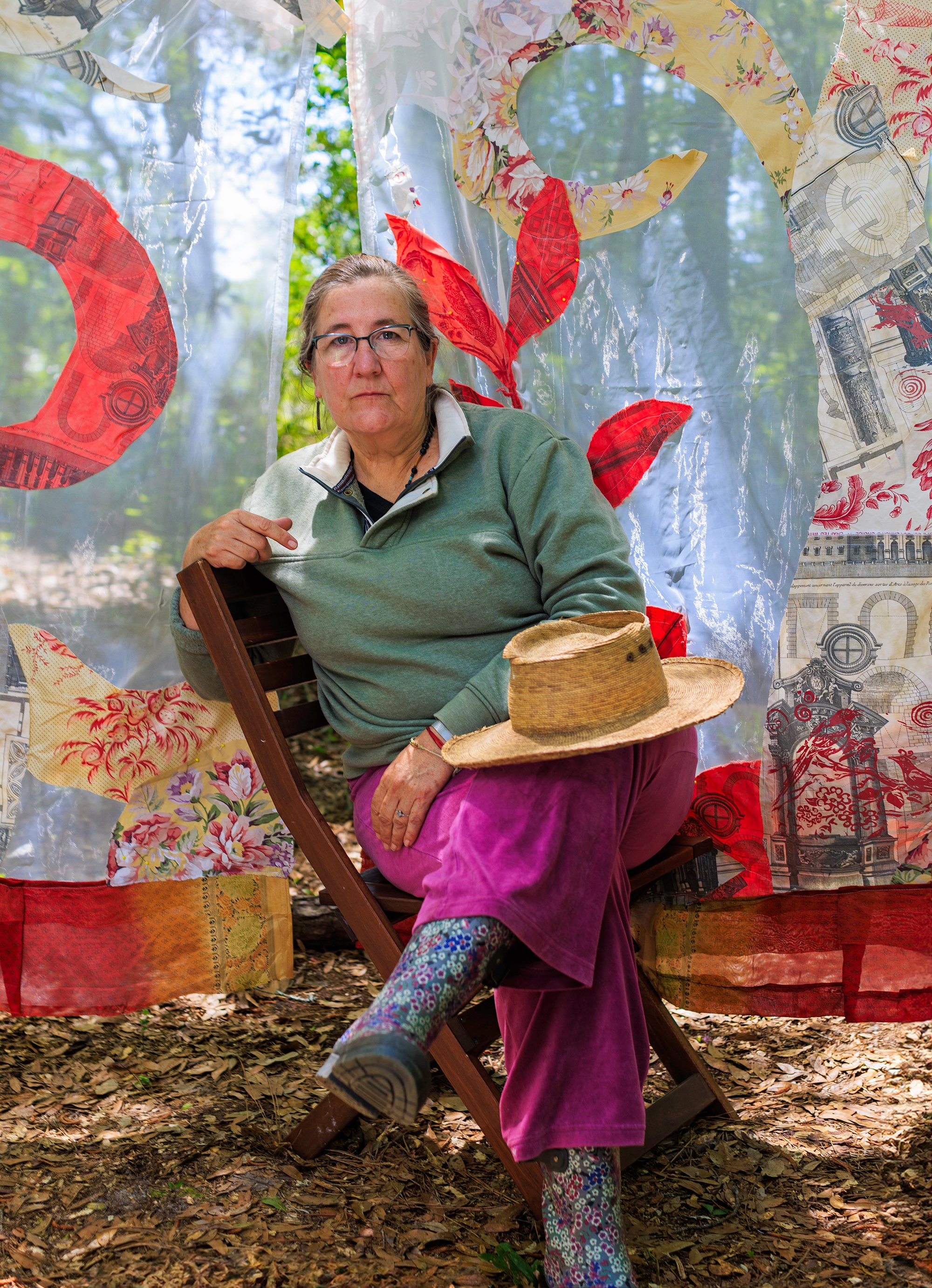 Portraits of artist Sarah Crooks - Jacksonville, Florida. Photographed by Toni Smailagić