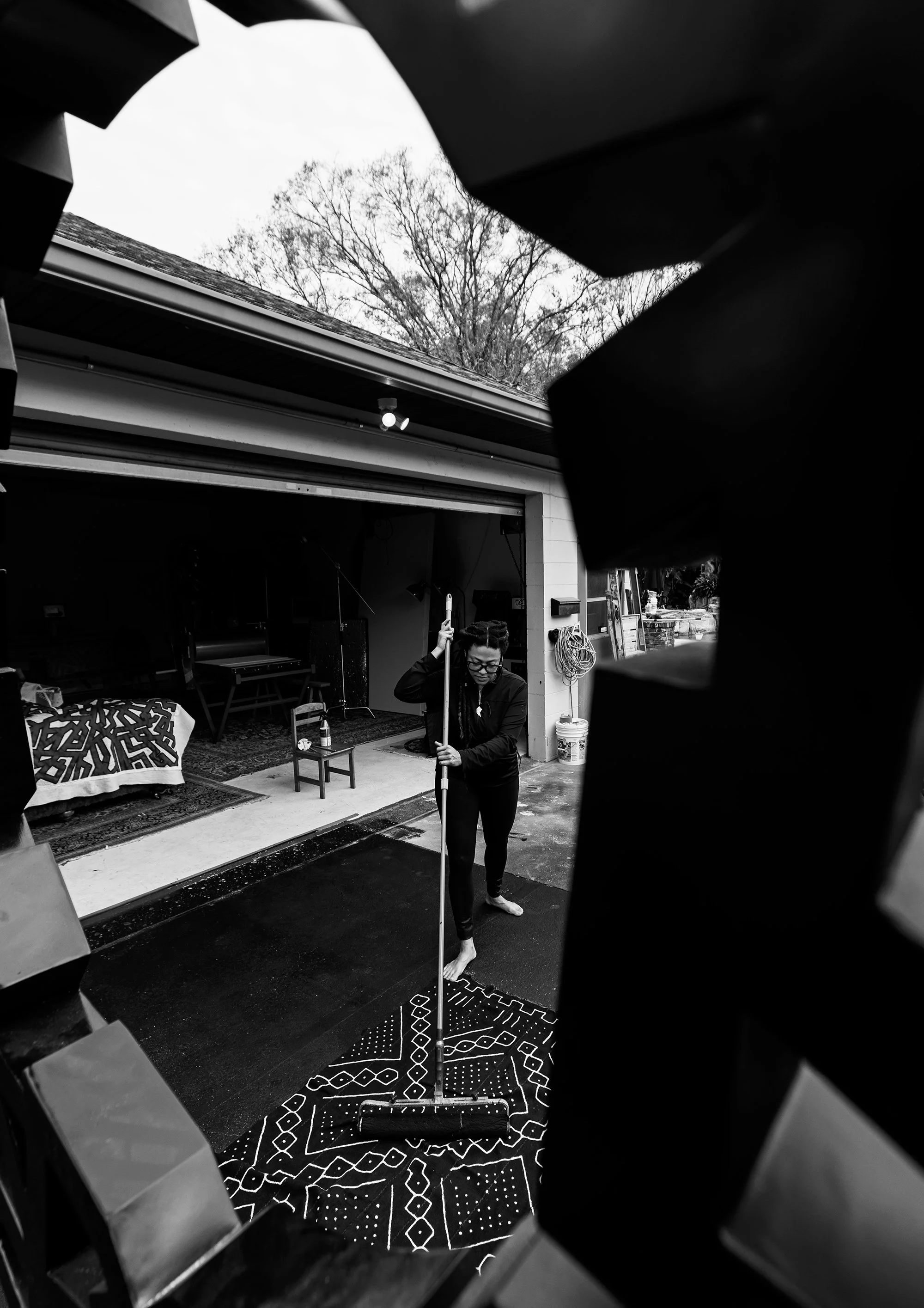 Portrait of artist Ya La Ford - Tampa, Florida. Photographed by Toni Smailagić