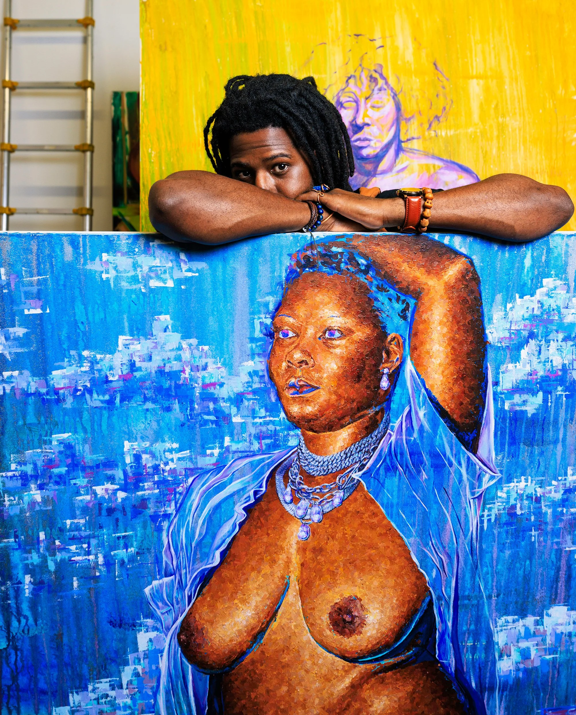 Portraits of artist Marcus Williams - Jacksonville, Florida. Photographed by Toni Smailagić