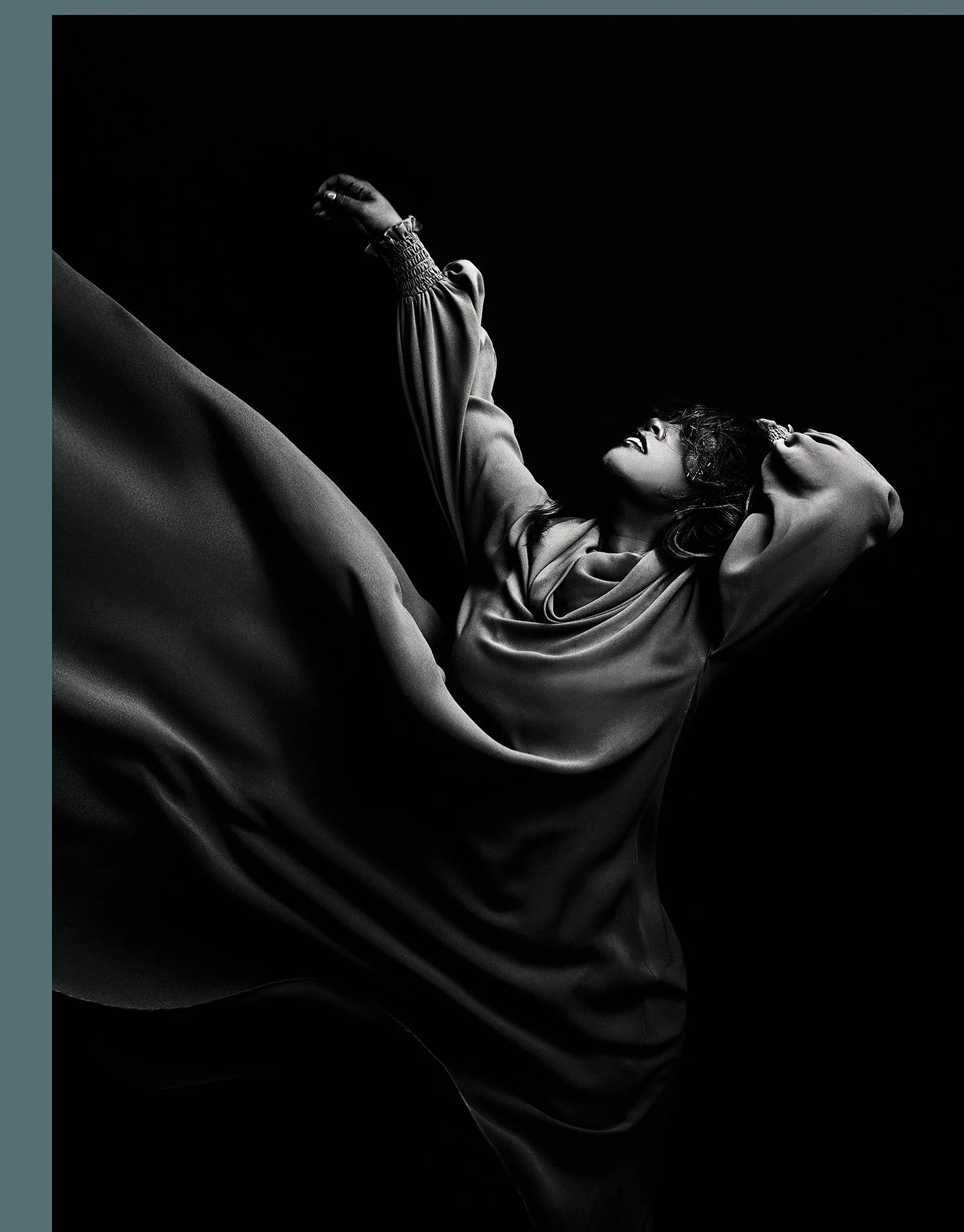 Portraits of artist Argie Mitra - Jacksonville, Florida. Photographed by Toni Smailagić