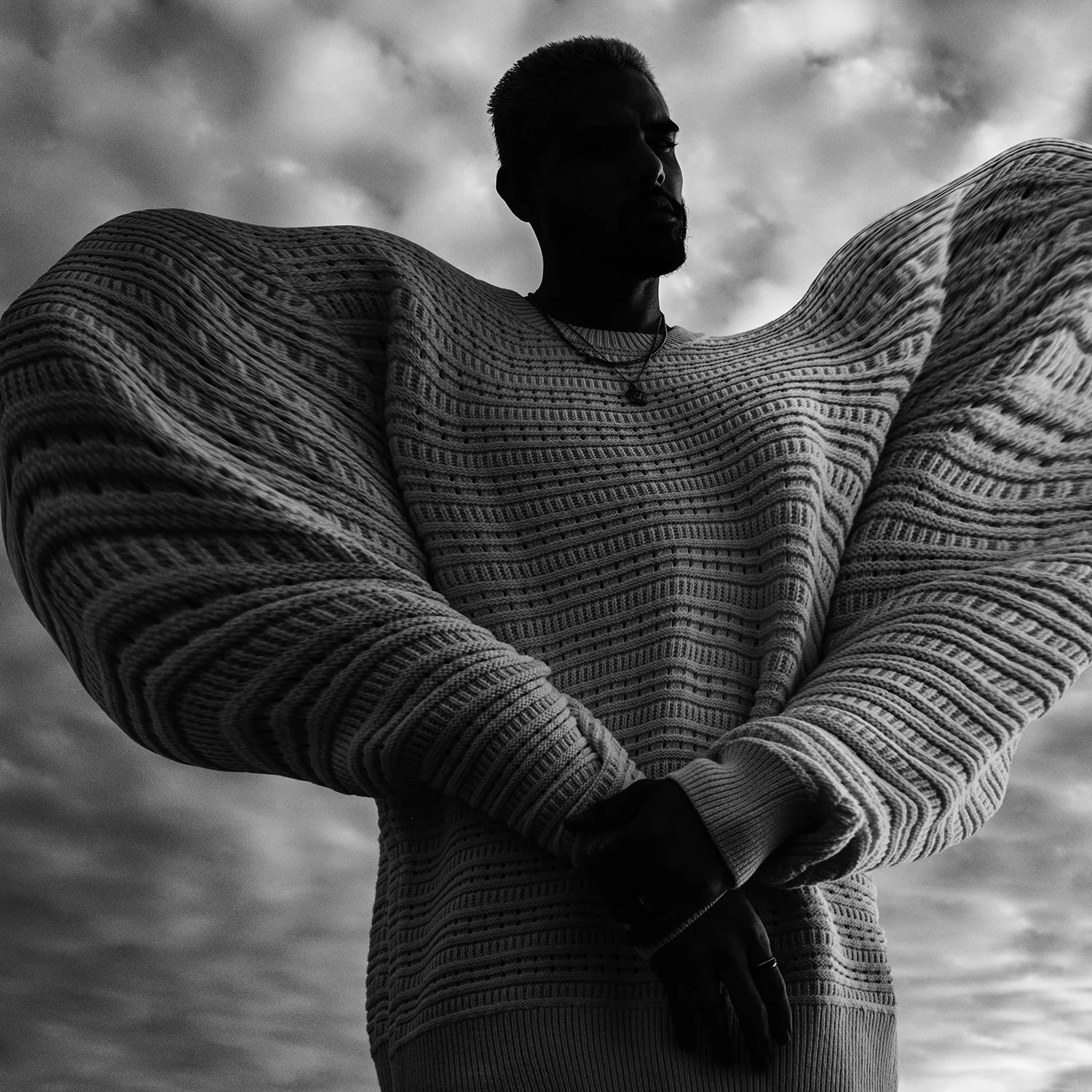 Portrait of music artist DVID - Jacksonville, Florida. Photographed by Toni Smailagić