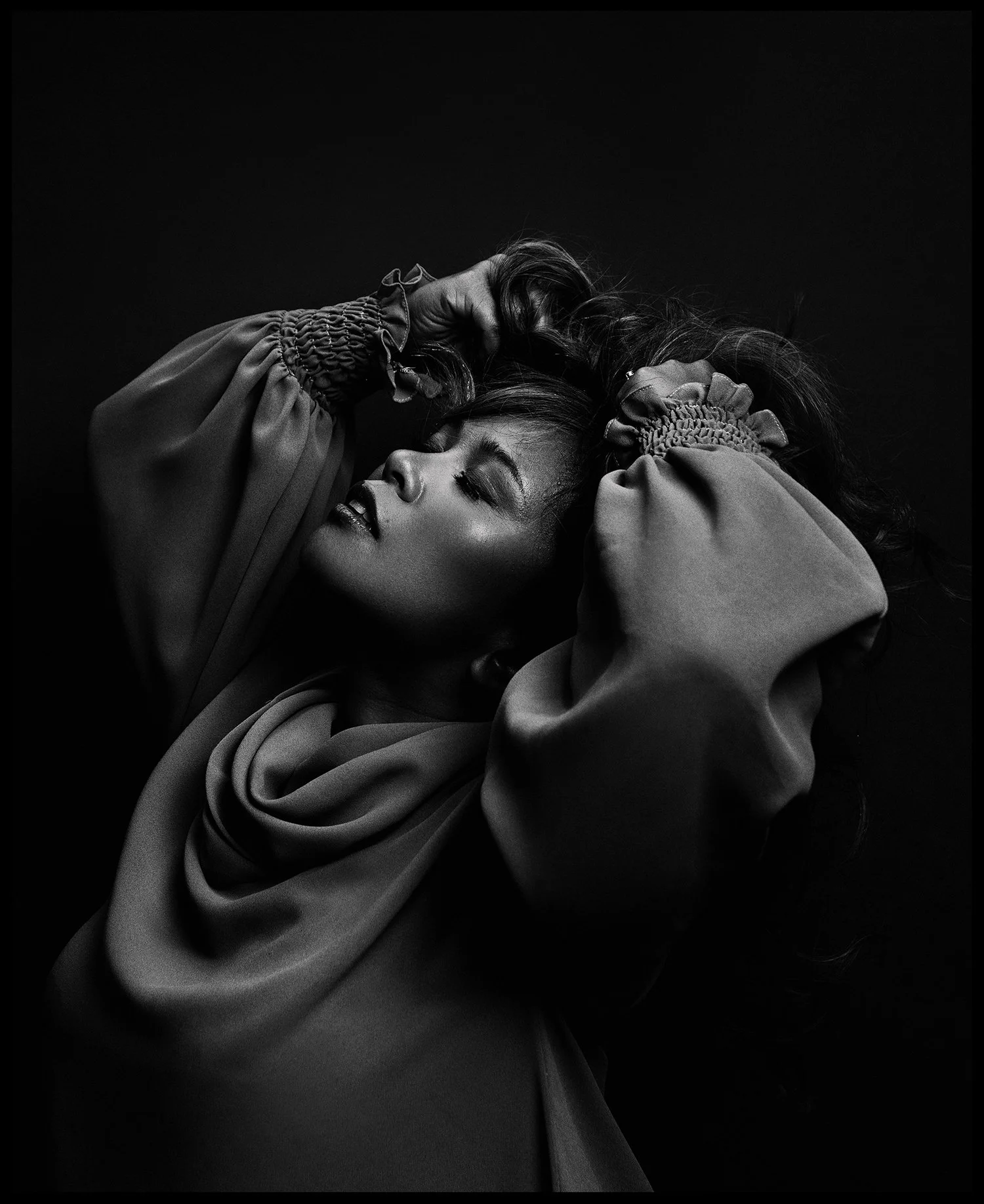 Portraits of artist Argie Mitra - Jacksonville, Florida. Photographed by Toni Smailagić