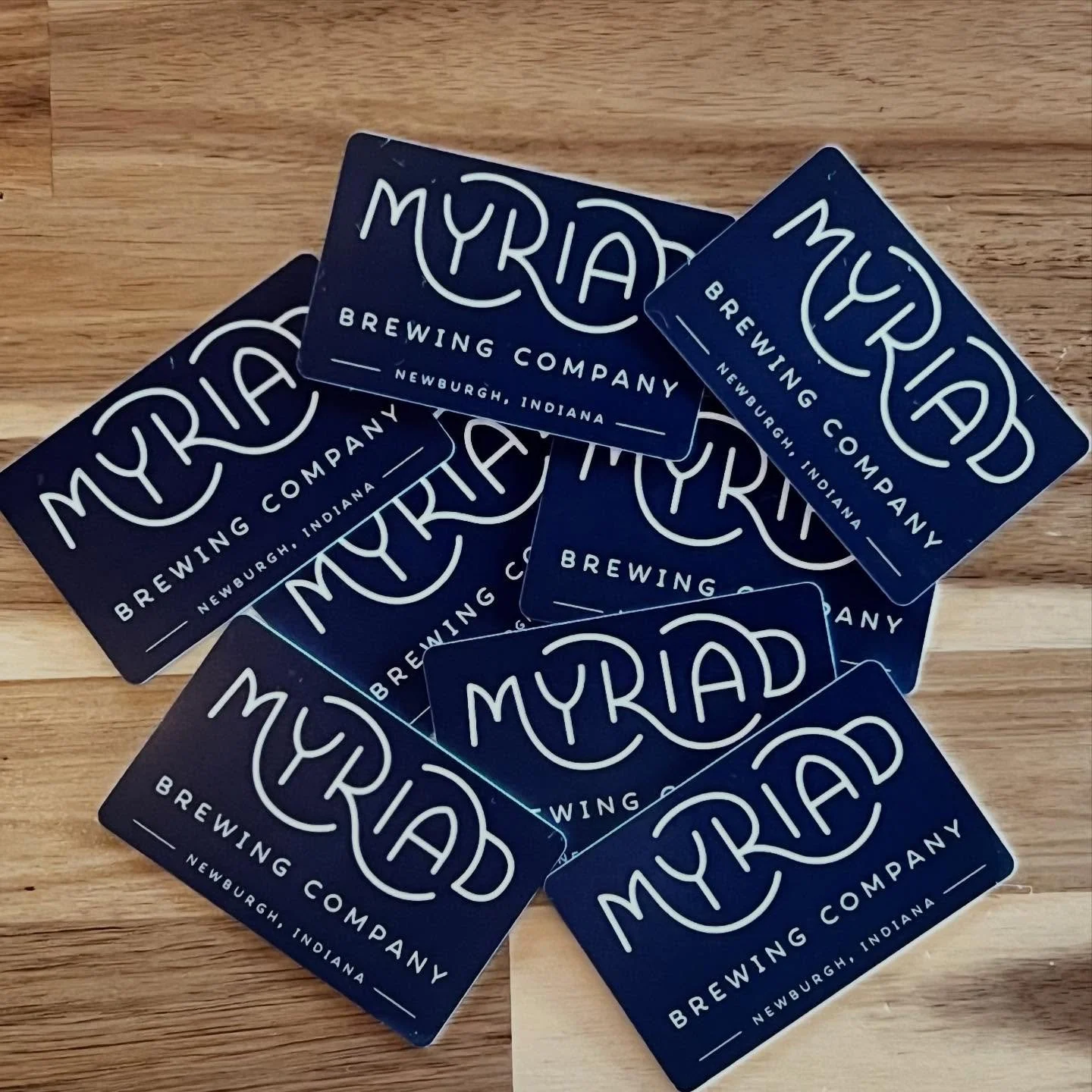 🎁 Reminder: Buying yourself a Myriad Gift Card is called &ldquo;planning ahead&rdquo;. 

But for real- Be sure to snag a gift card for the fellow craft beer lovers in your life! Myriad gift cards are good for drinks, merch, and snacks 🤘

🍻Friday:
