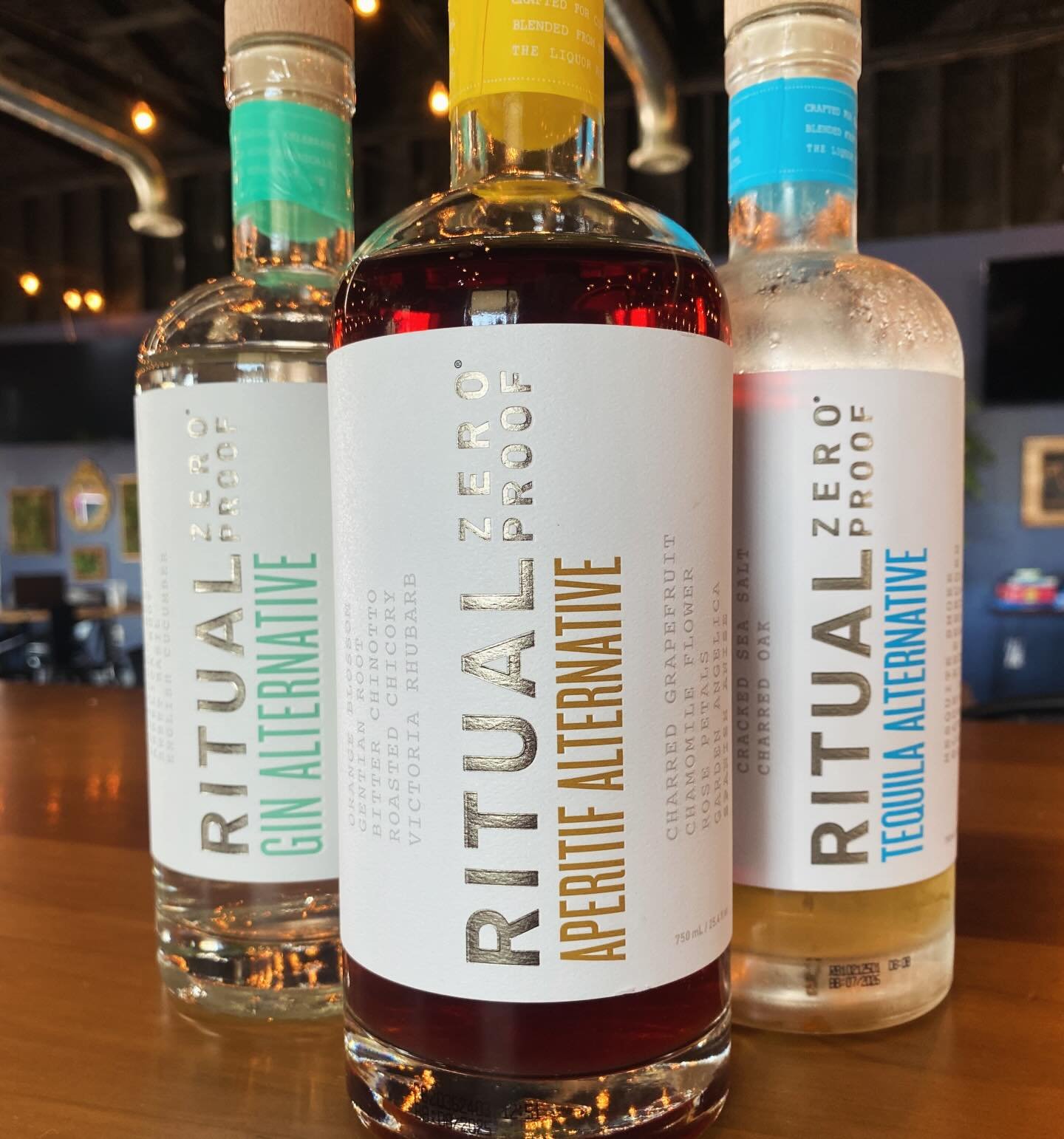 Whether it&rsquo;s dry January or you just need to pace yourself, we have mocktail alternatives of non-alcoholic Bourbon, Tequila, Gin, and Rum! So if you want to drink 4 old fashions, but should really only have 2, alternate with the alternative.

O