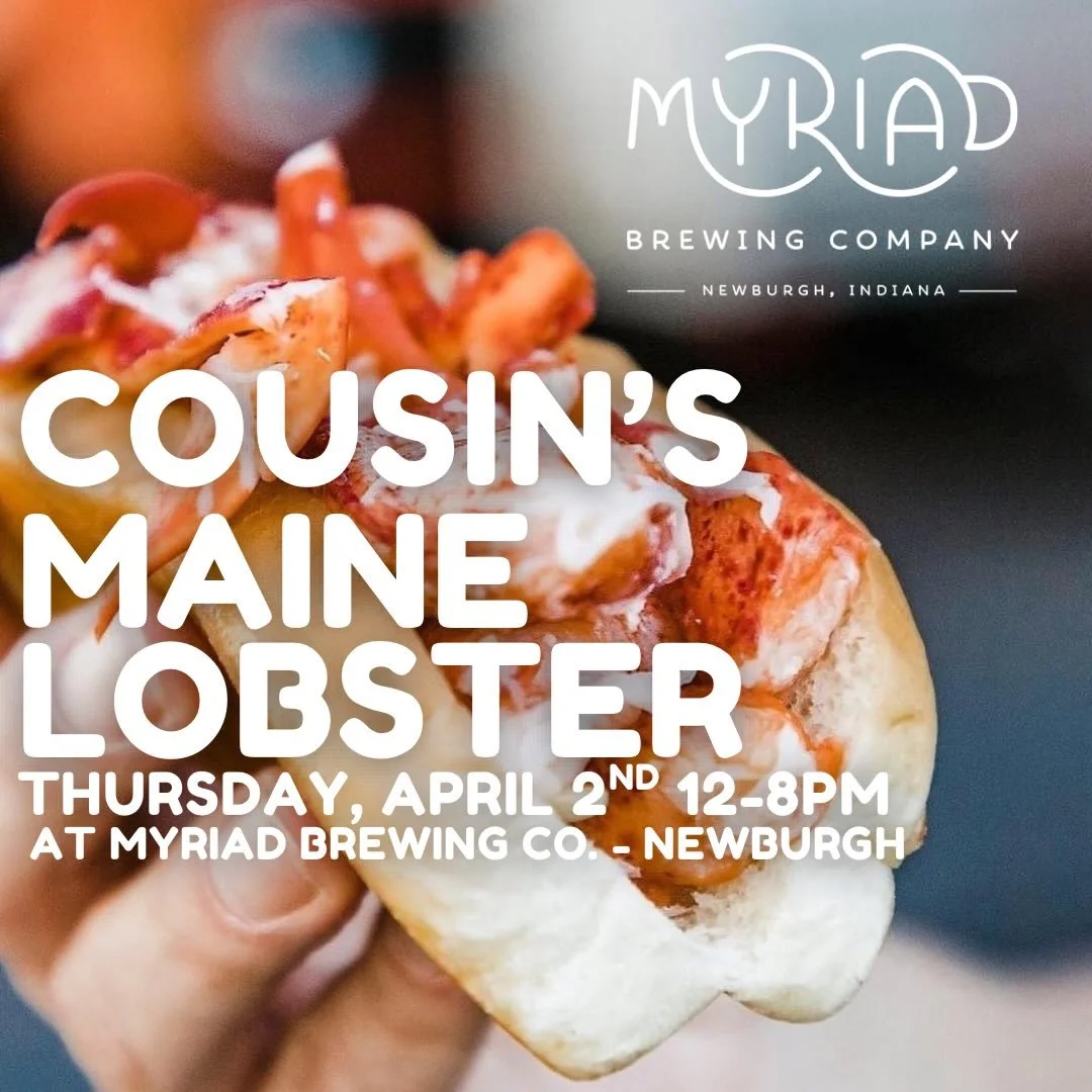 🍺🦞TODAY 12-8p at Myriad!

Cousins Maine Lobster is here through lunch and dinner to give you a big chunk of time to make it here 🤘

Taproom doors open at 11:30a!

See you soon! 🍺🦞