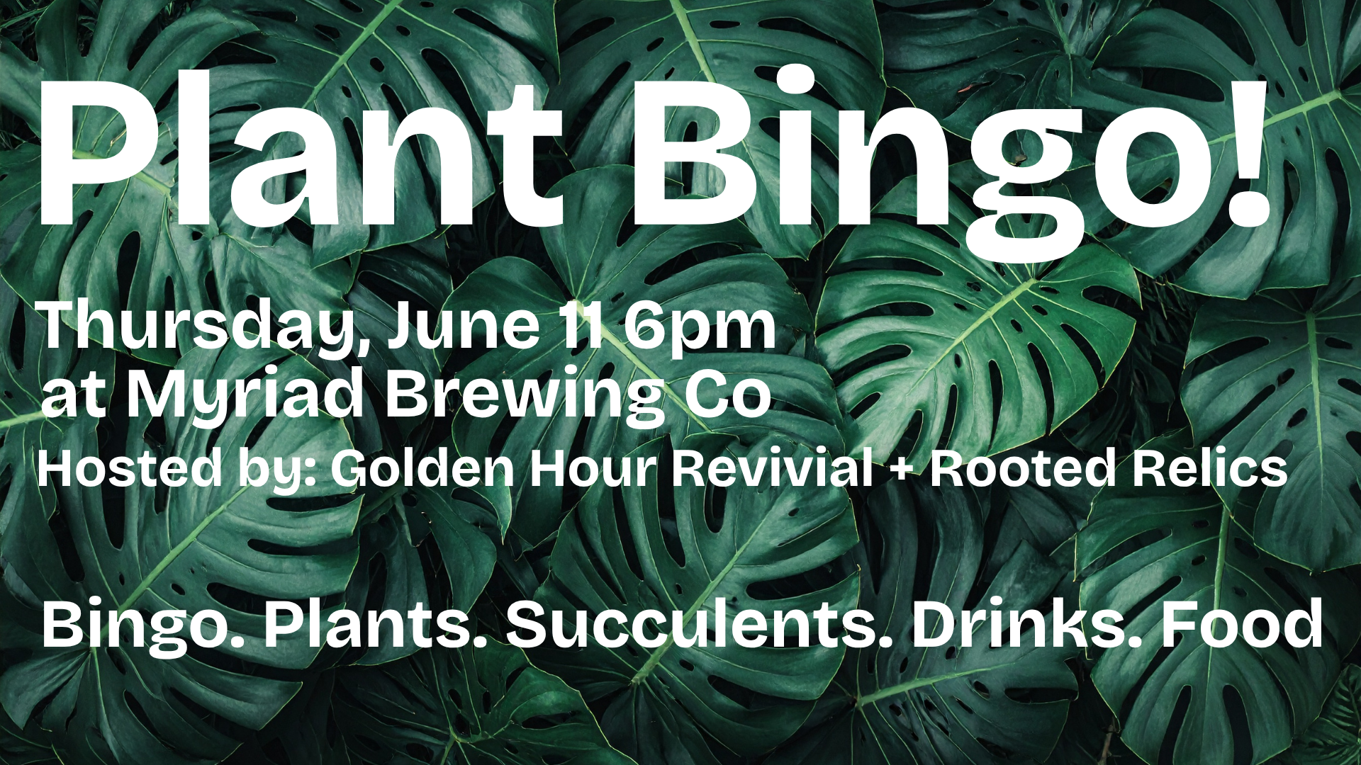 Plant Bingo!