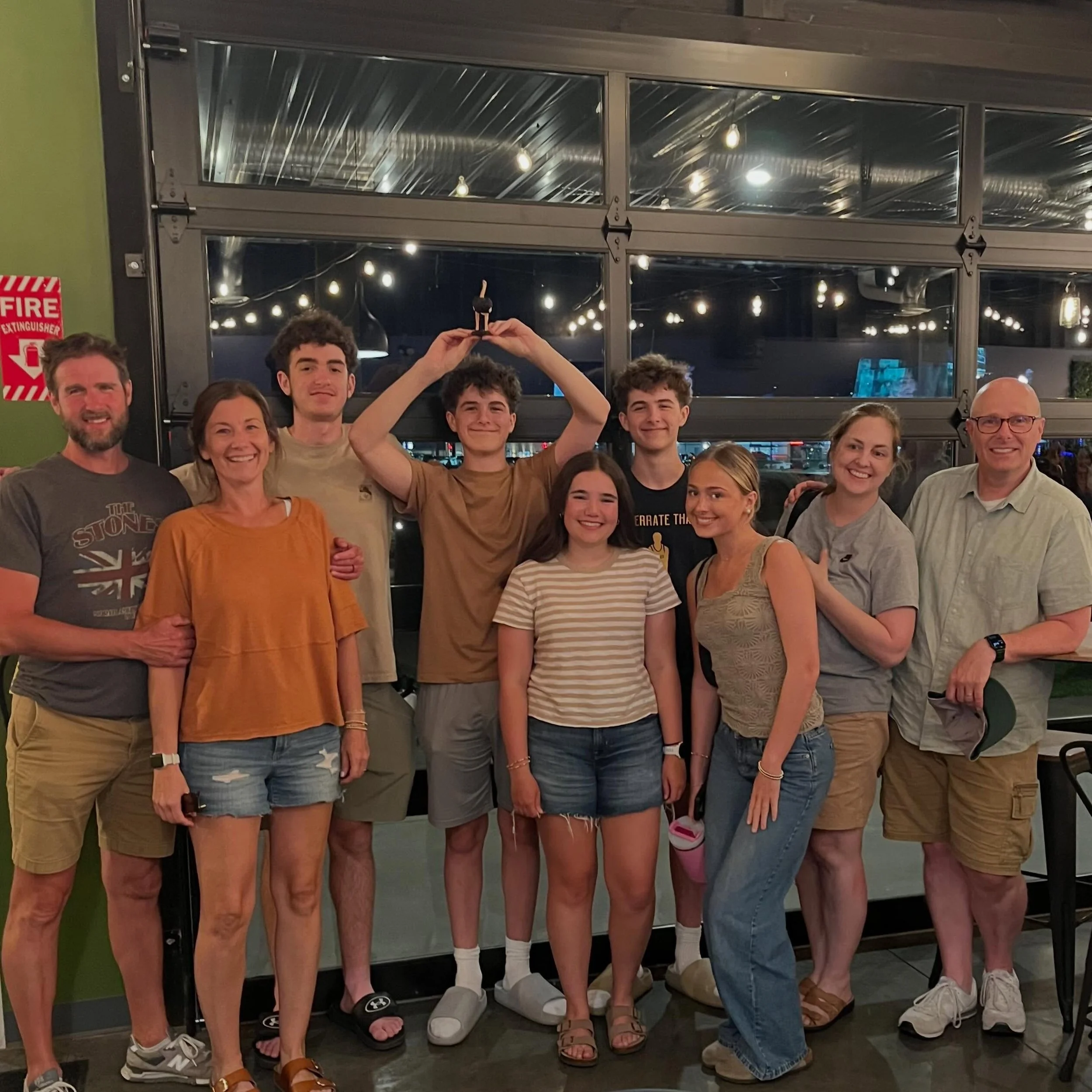 👏This week&rsquo;s trivia winners are: &ldquo;The Victors!&rdquo; You truly lived up to your name. Congrats on the win!

Also-is one of the team members hoisting an ostrich over his head?

Join us next Tuesday for trivia at 6:30 🤘

www.myriadbrewin