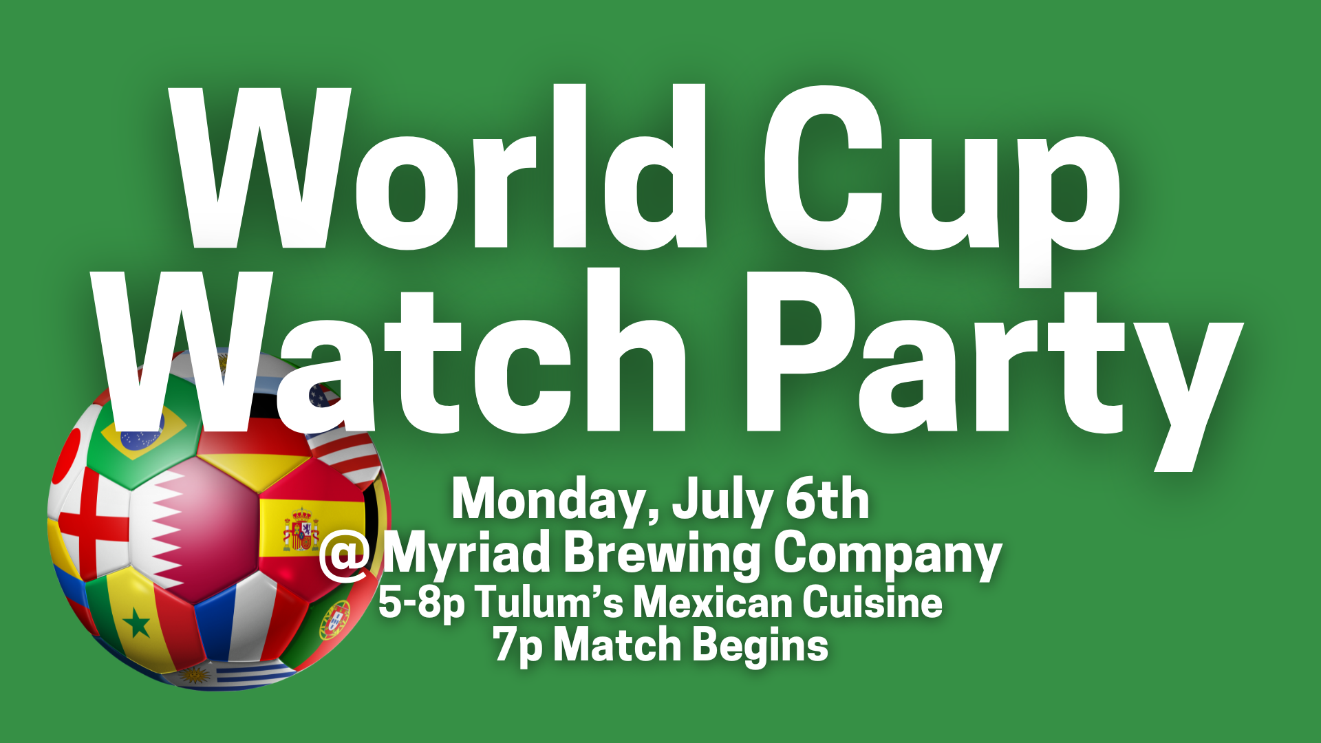 USA vs. Belgium Watch Party 
