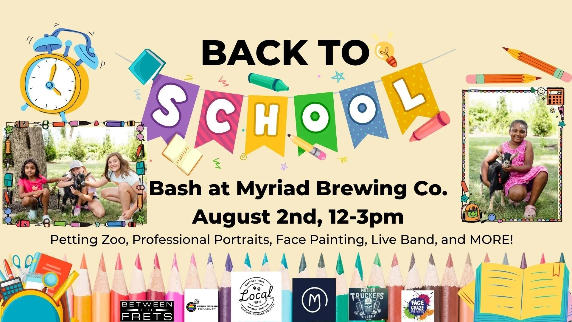 back to school bash for whs!