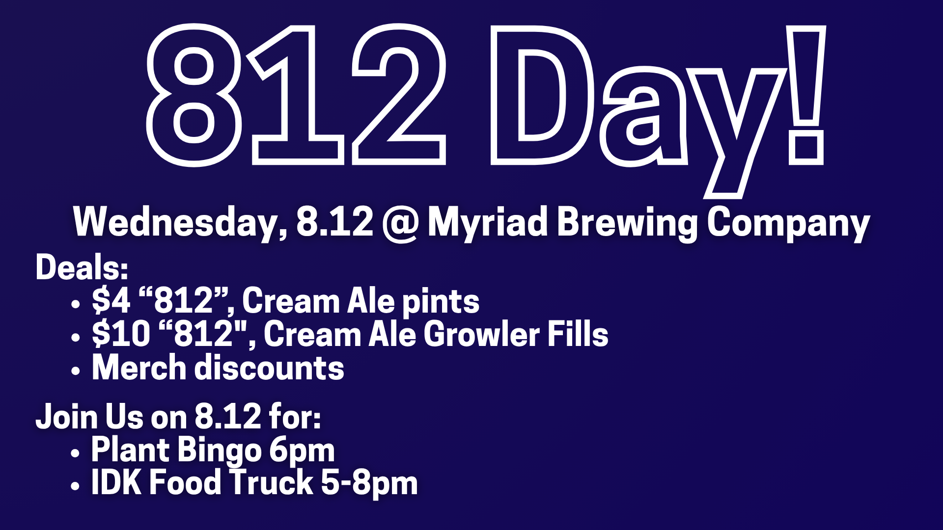 812 Day!