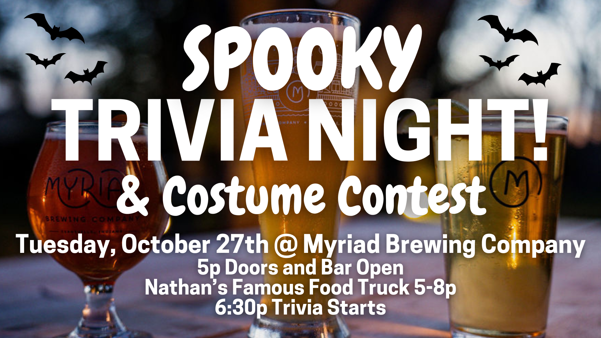 spooky Trivia Night &amp; costume contest