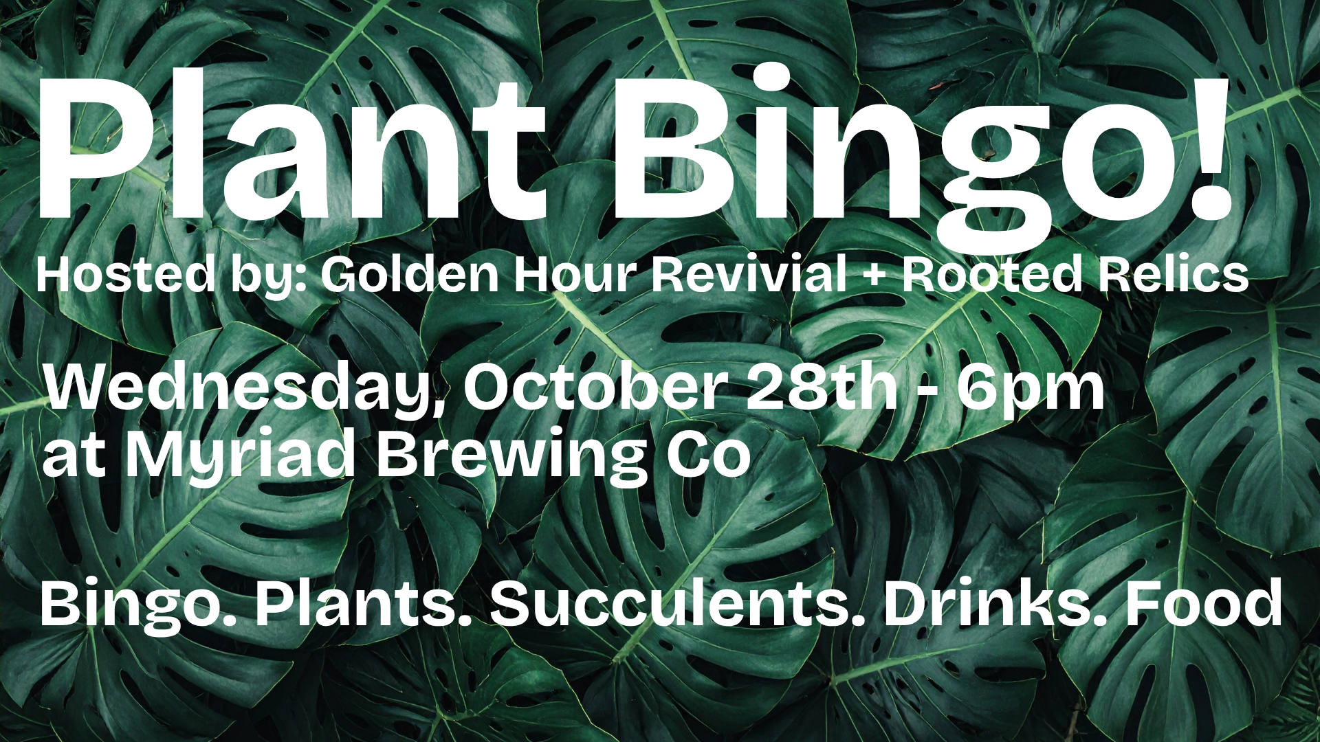Plant Bingo!