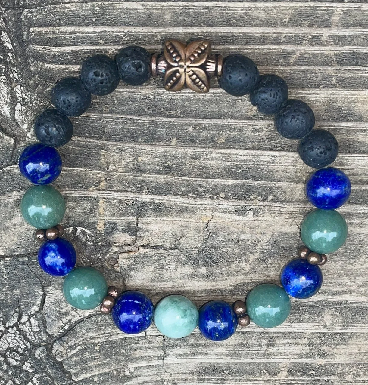 Jade and Sodalite - Men's Bracelet