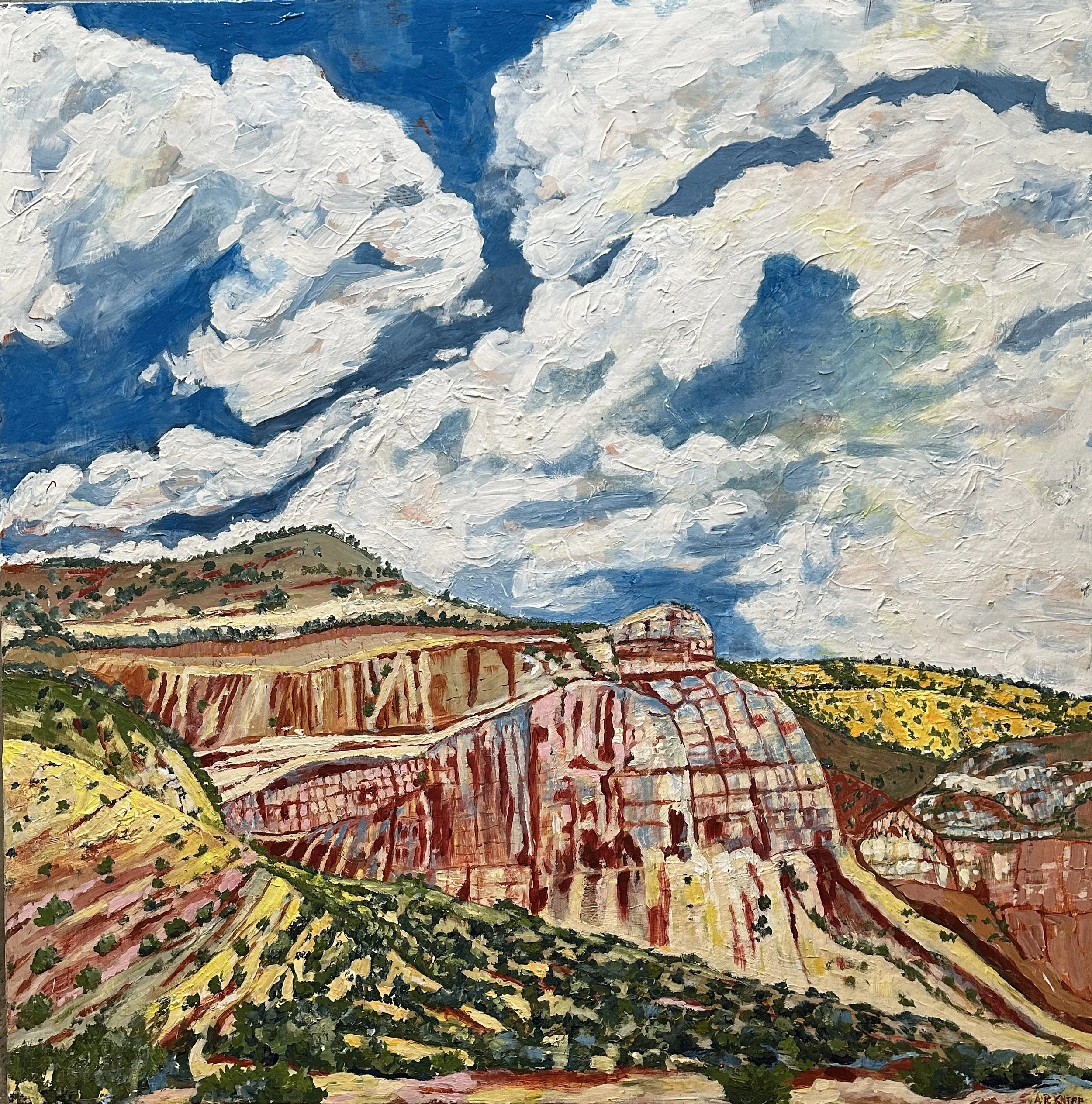 THE SPENDOR 48"x 48" acrylic on gallery-wrapped linen