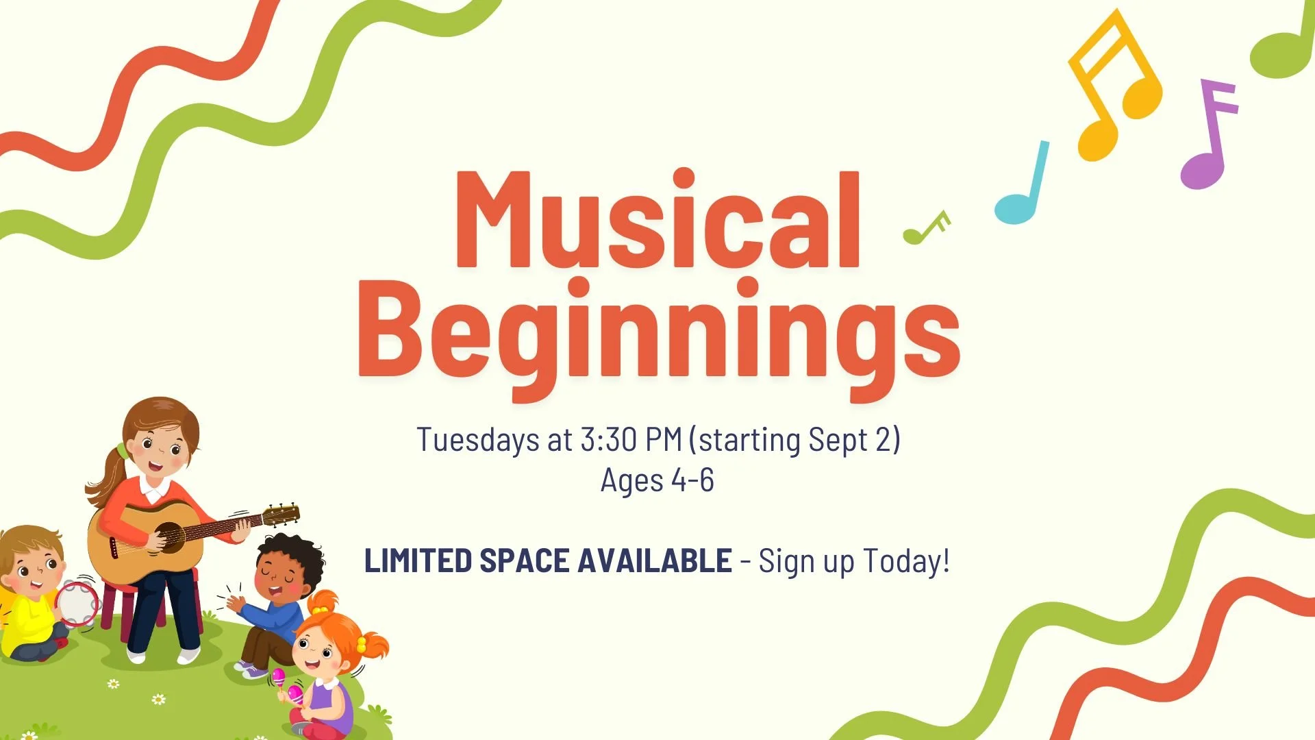 Musical Beginnings (Ages 4-6)