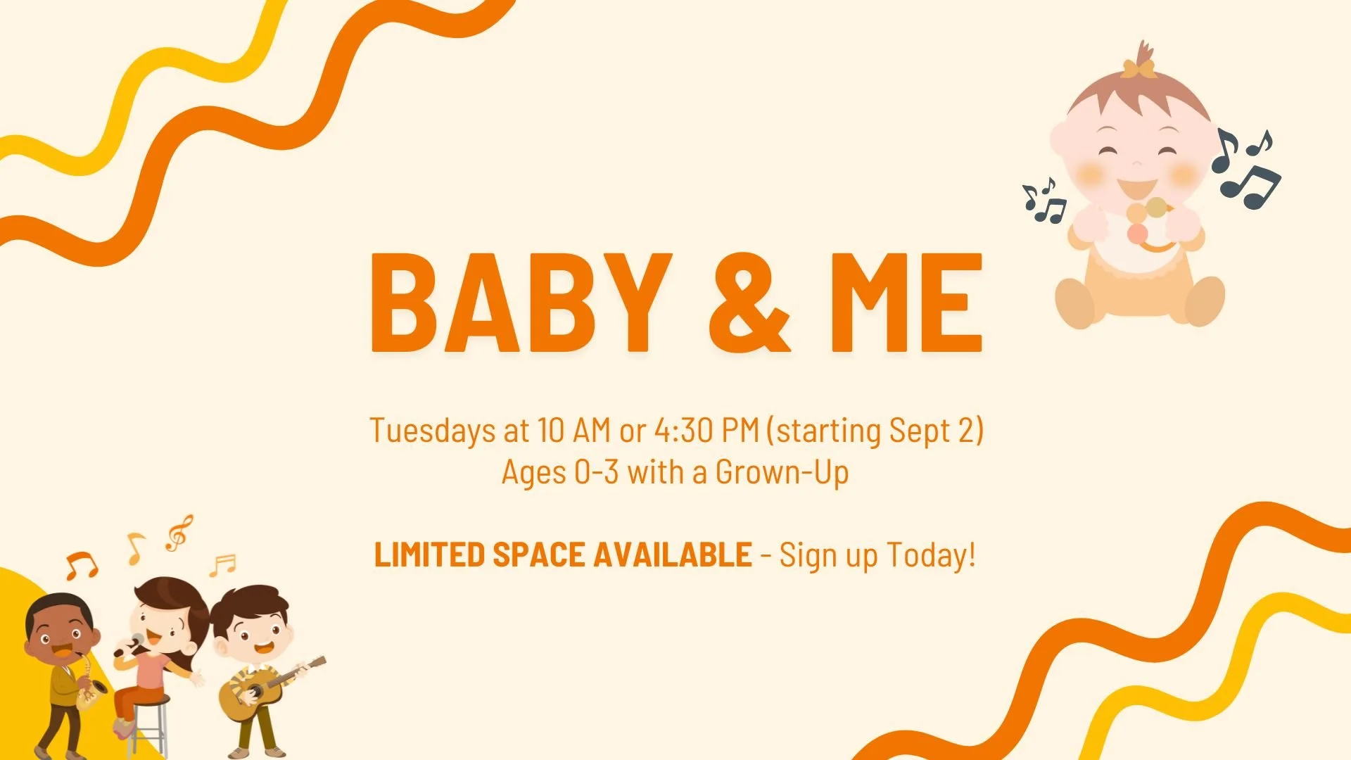 Baby & Me (Ages 0-3) - Morning Class
