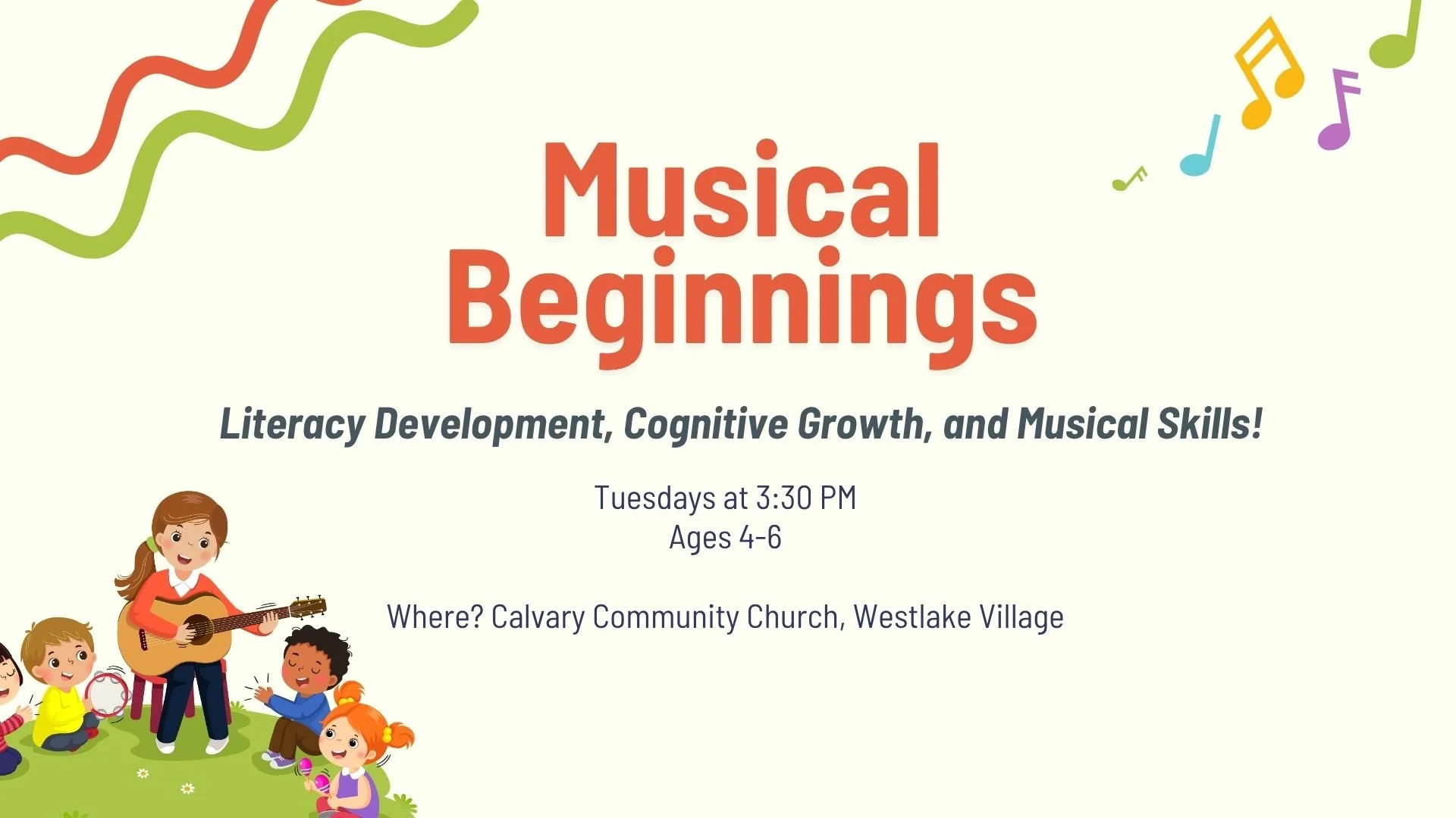 Musical Beginnings (Ages 4-6)
