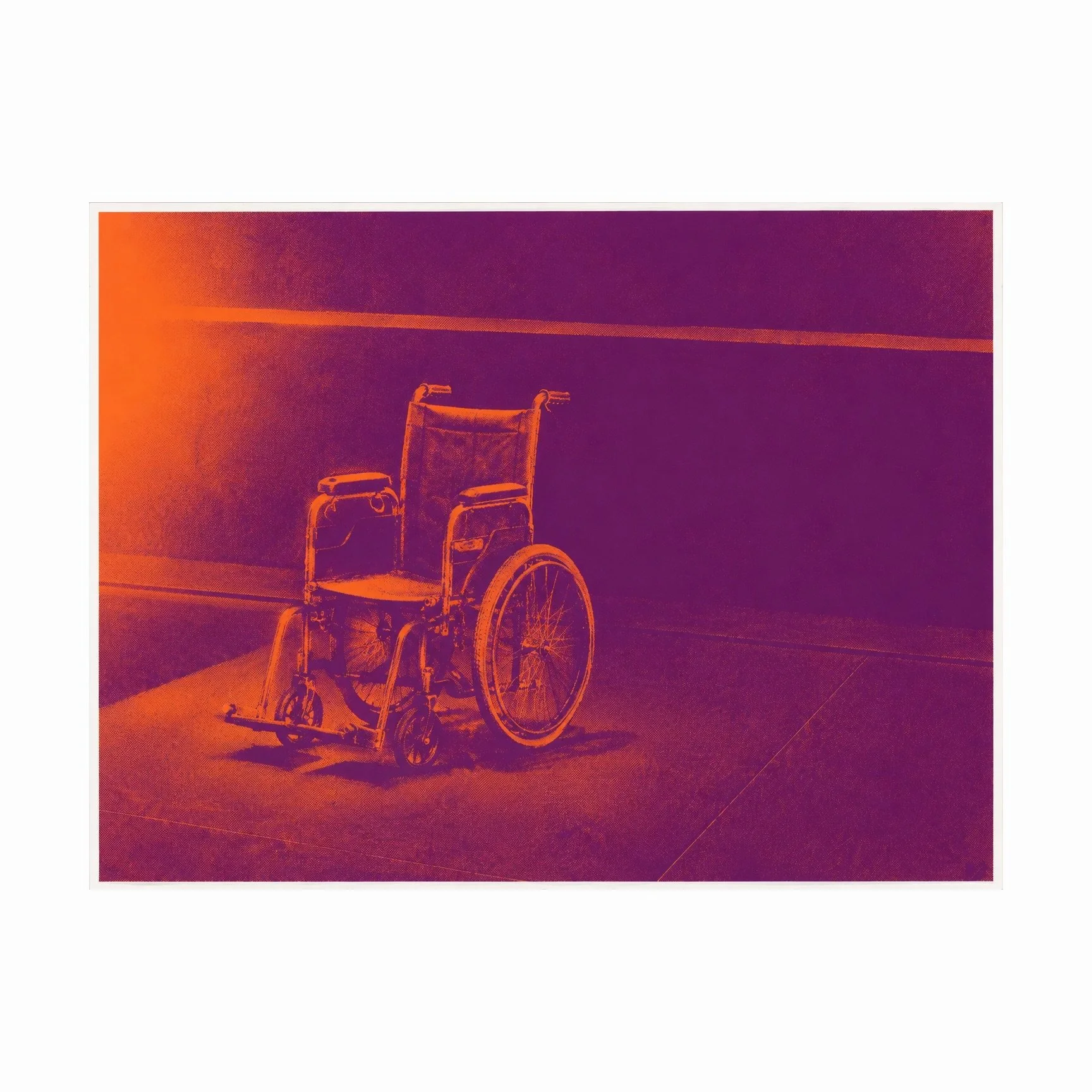 'Wheelchair' - after Andy Warhol 
